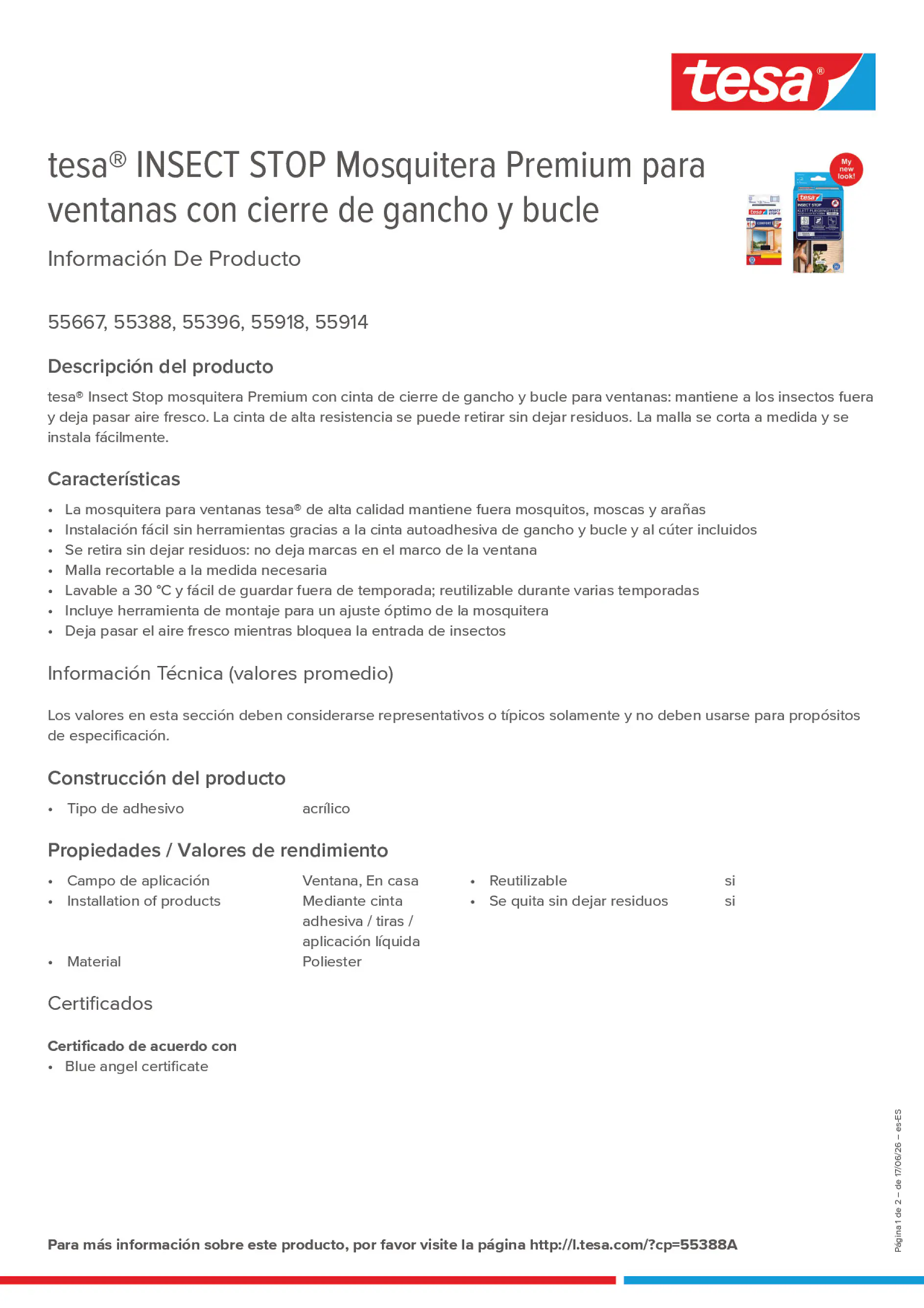 Product information_tesa® 55388A_es-ES