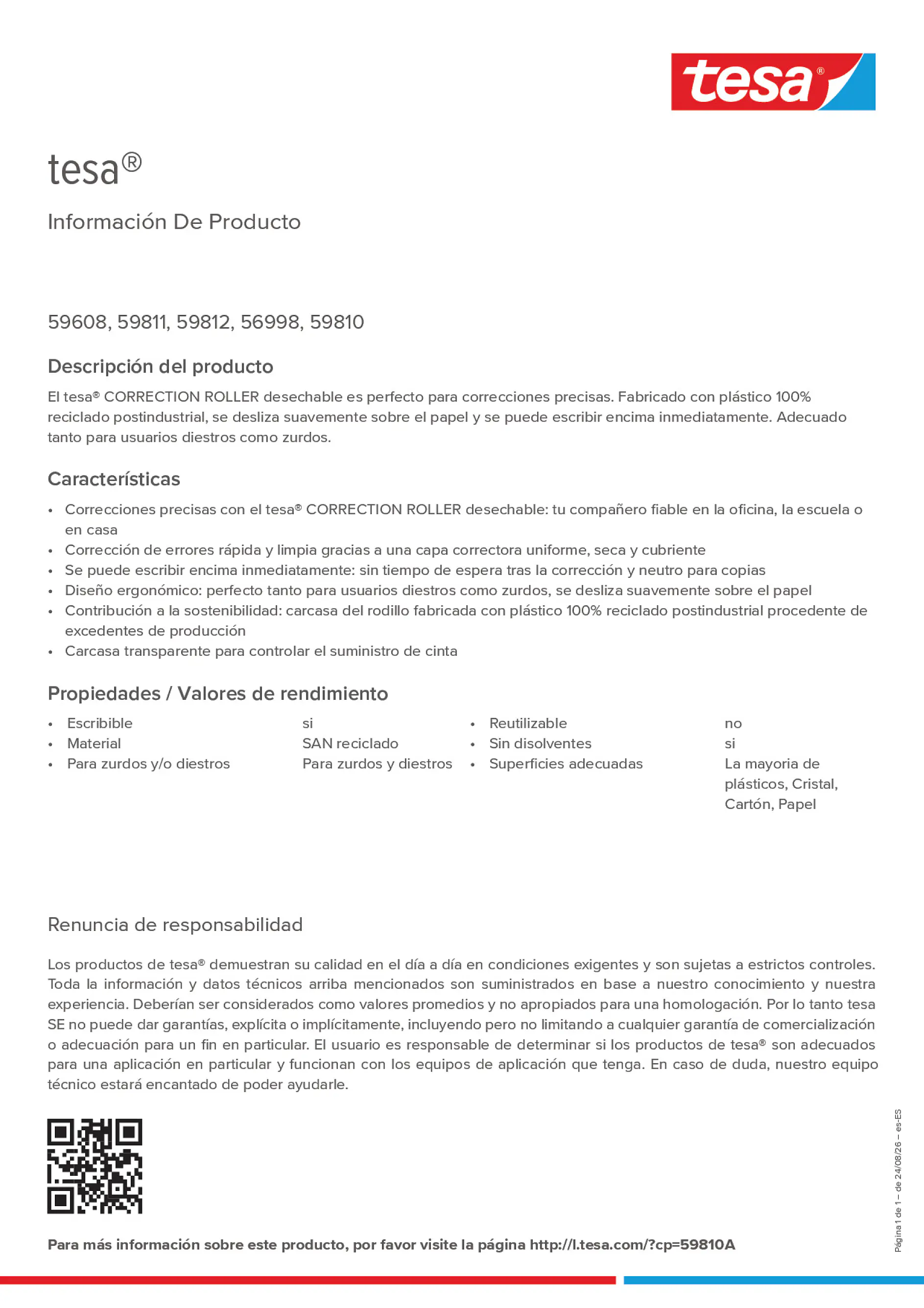 Product information_tesa® 59810A_es-ES