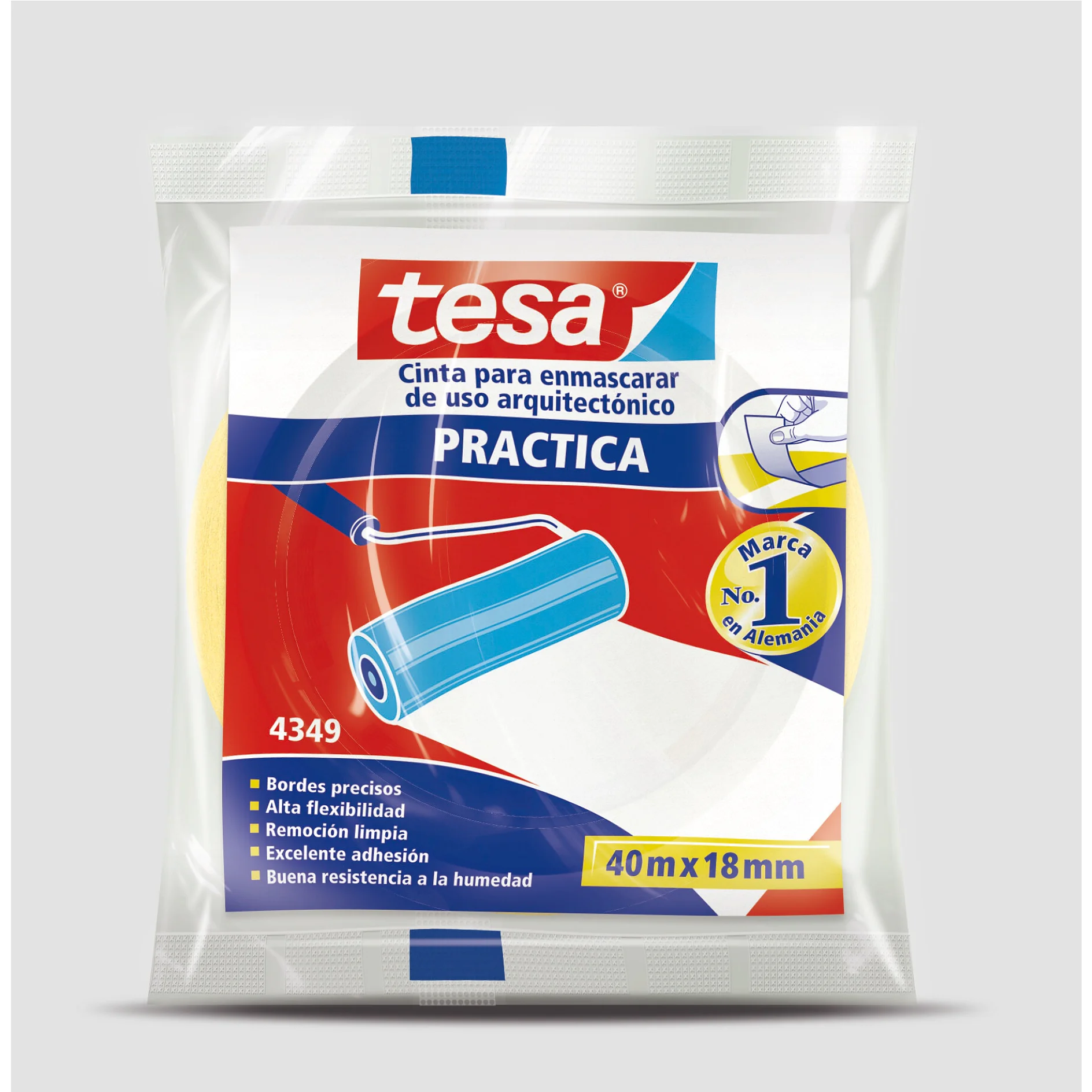 [en-en] CINTA ENMASCARAR PRACTICA 40MX18MM