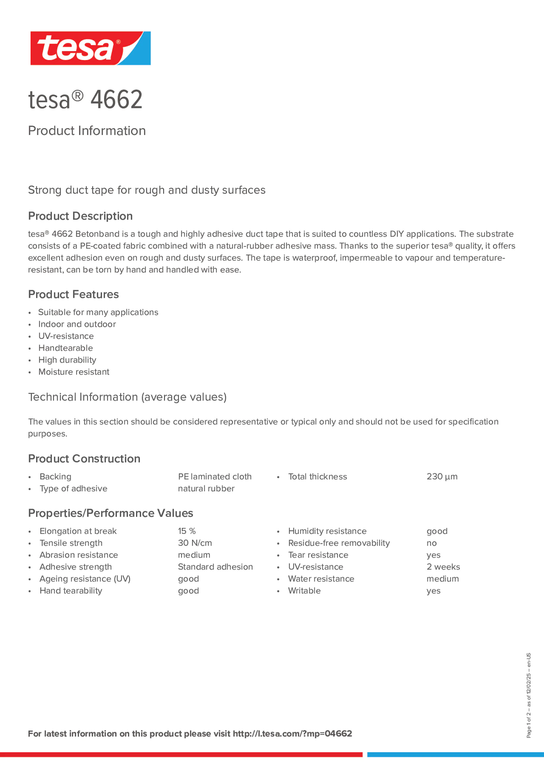 Product information_tesa® 04662_en