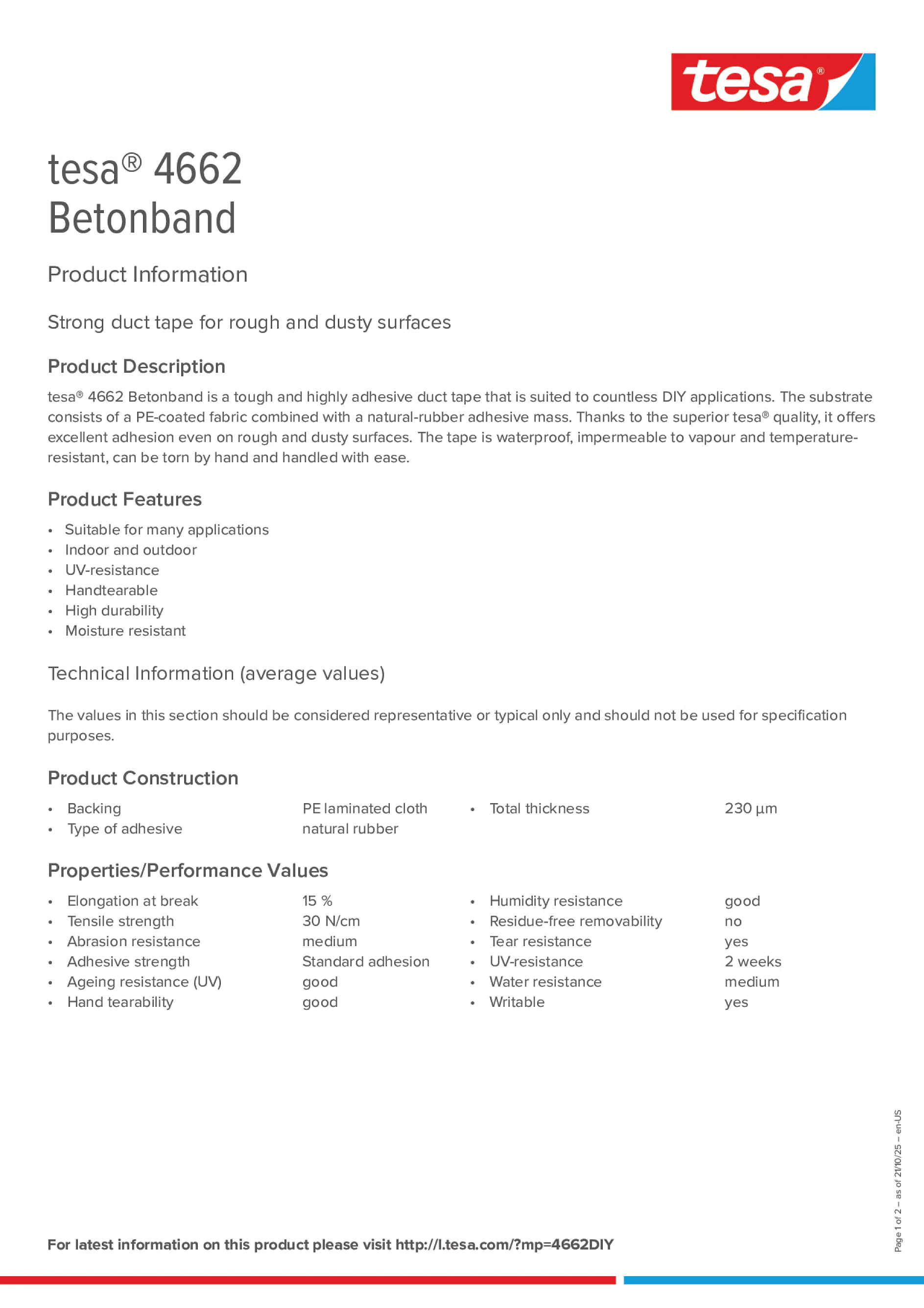 Product information_tesa® 04662_en