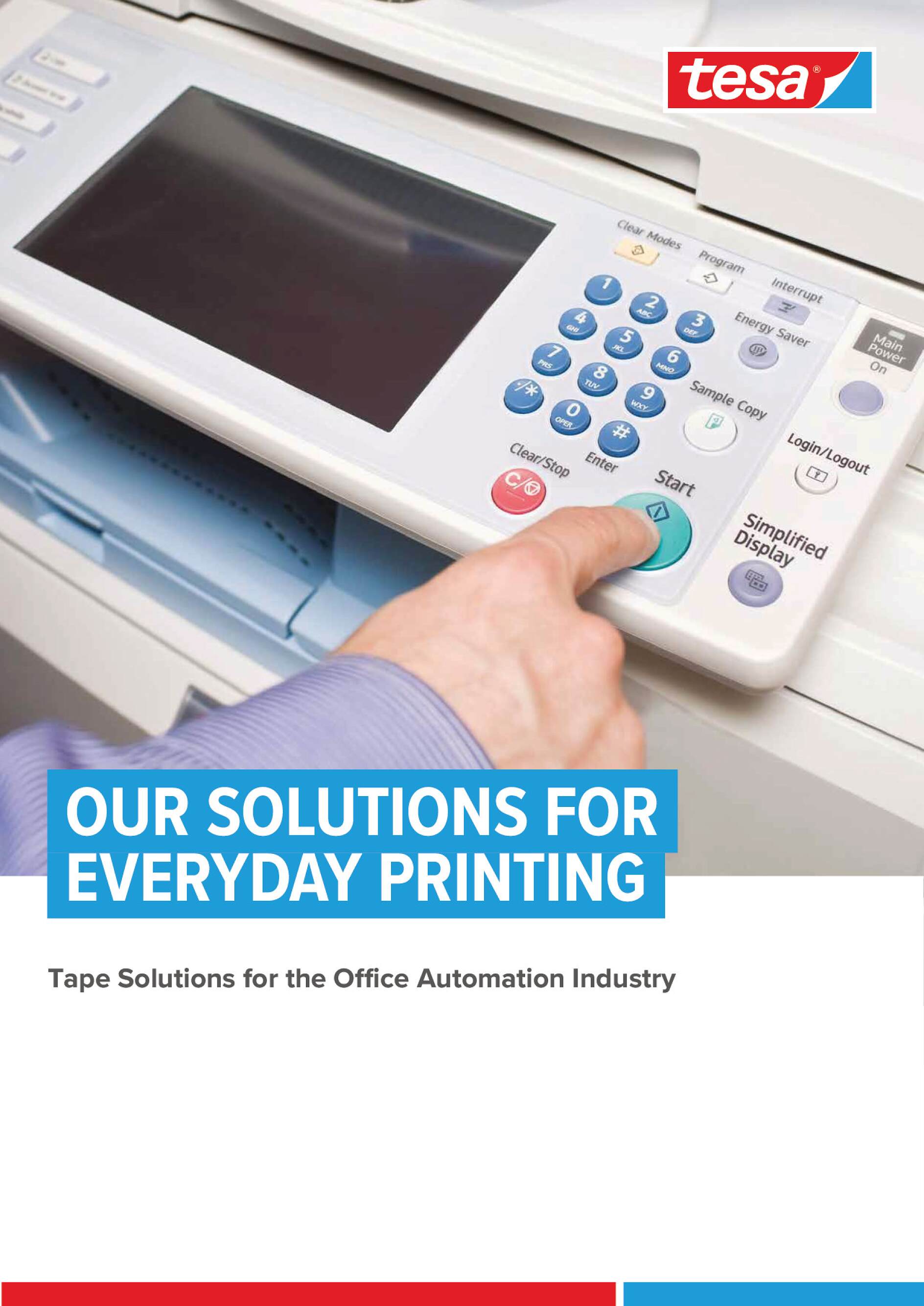 Categorías de fotocopiadoras e impresoras - tesa