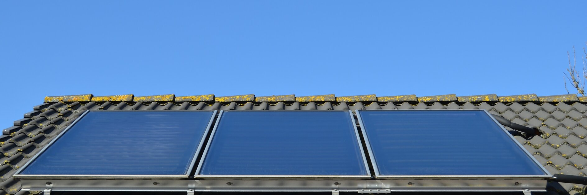 Un panel solar.