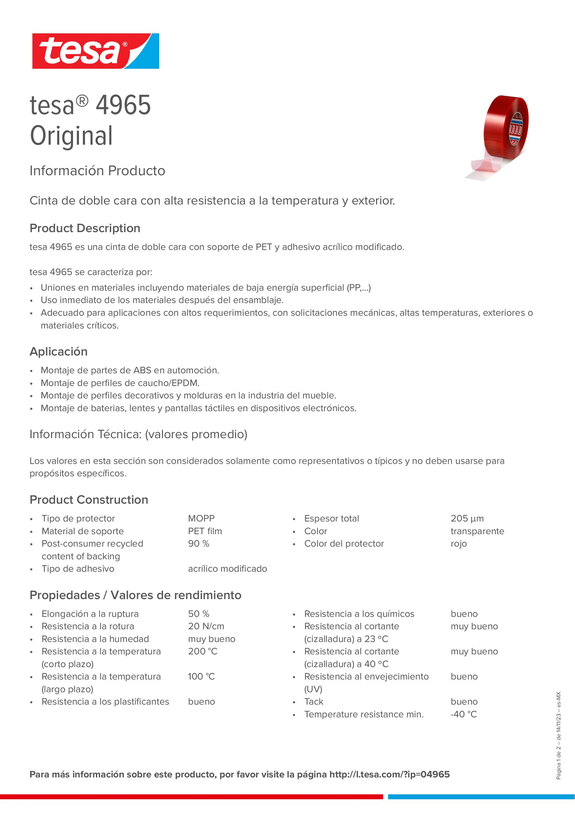tesa® 4965 Original - tesa