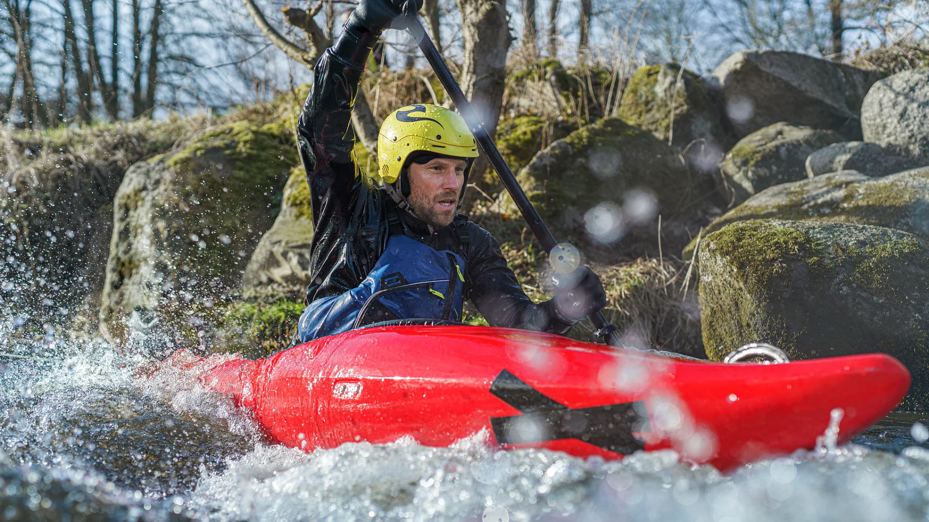 Pildi tesa ultra power veealune mudel rafting