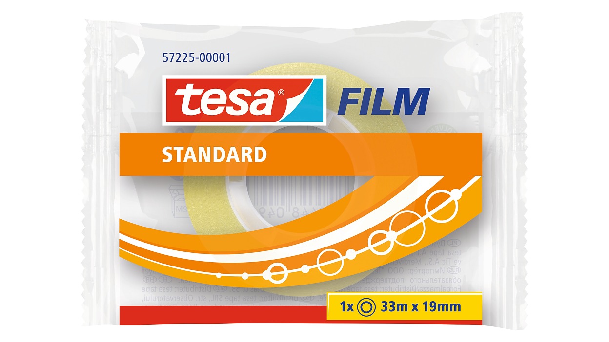 [en-en] 1 x tesafilm Standard 33m x 19mm, Flowpack
