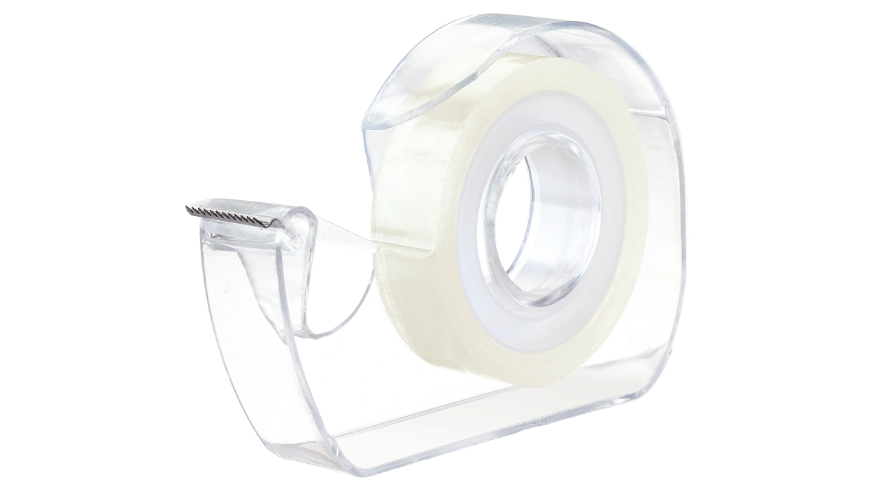 [en-en] 1X TESAFILM TRANSPARENT + DISPOSABLE DISPENSER TRANSPARENT