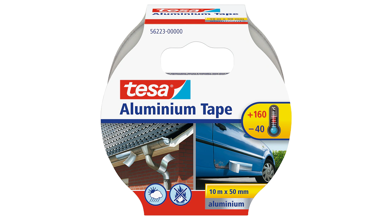 [en-en] tesa ALU TAPE STRONG, 50UM, NO LINER,10MX50MM