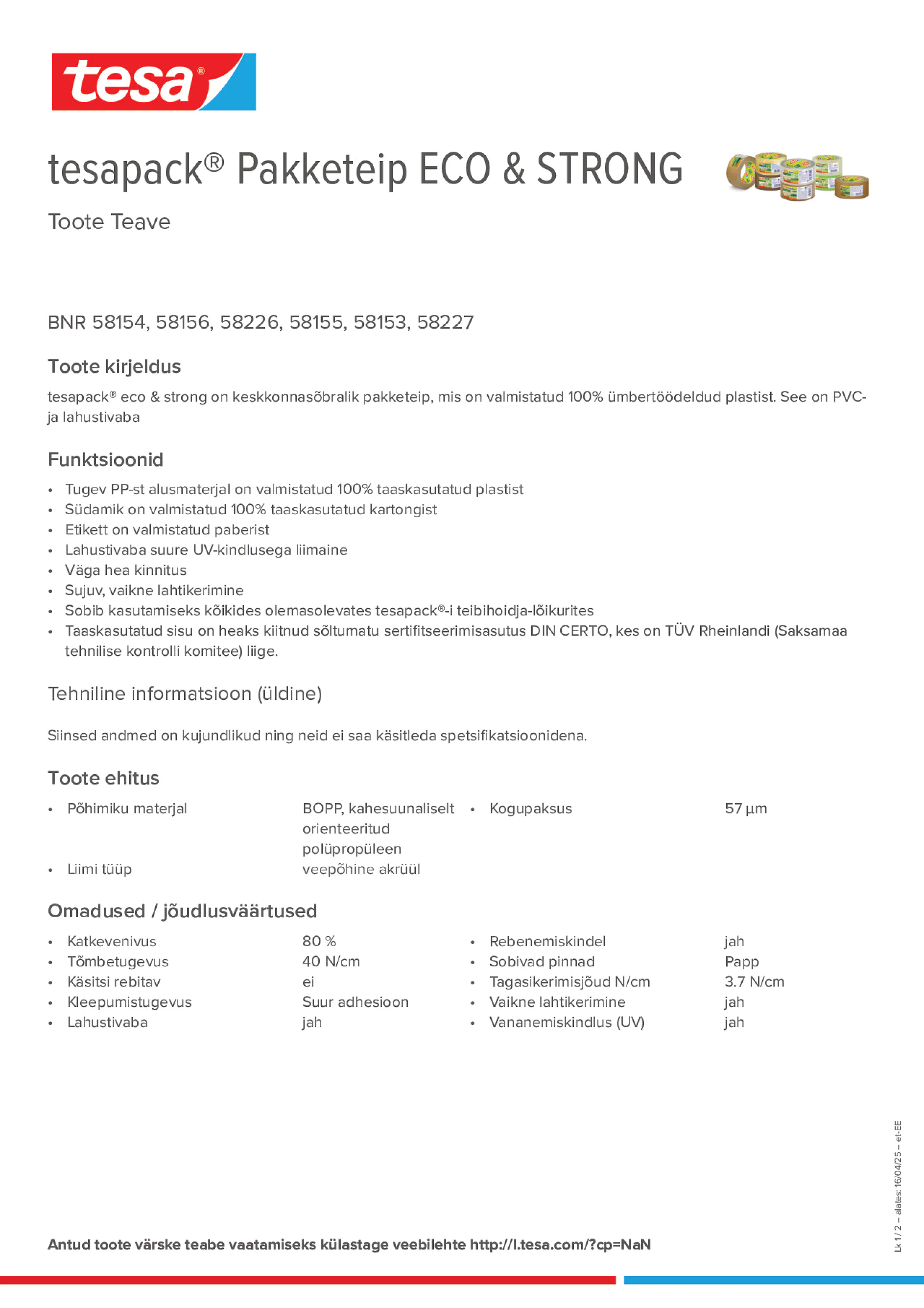 Product information_tesapack® 58154_et-EE