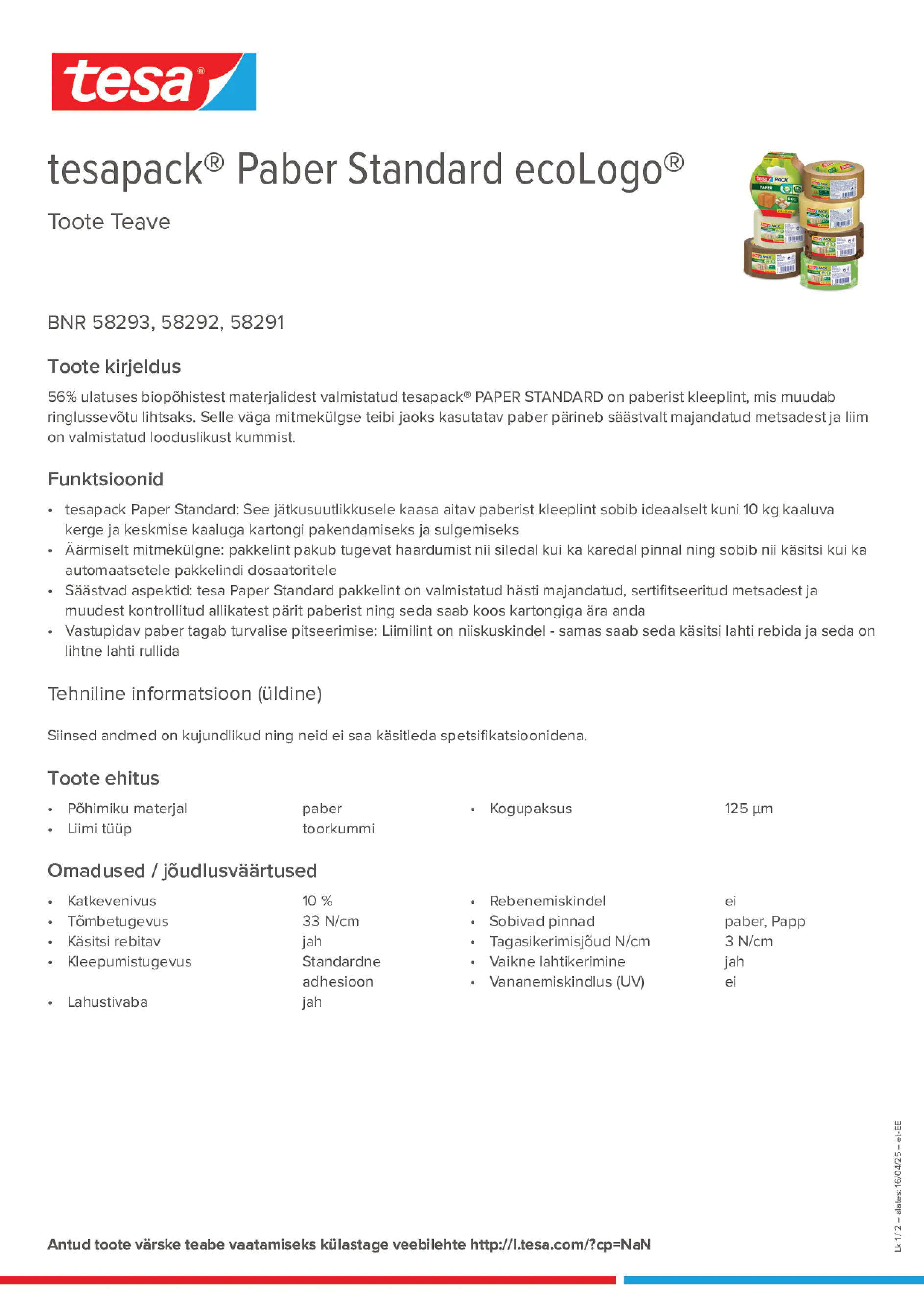Product information_tesapack® 58293_et-EE