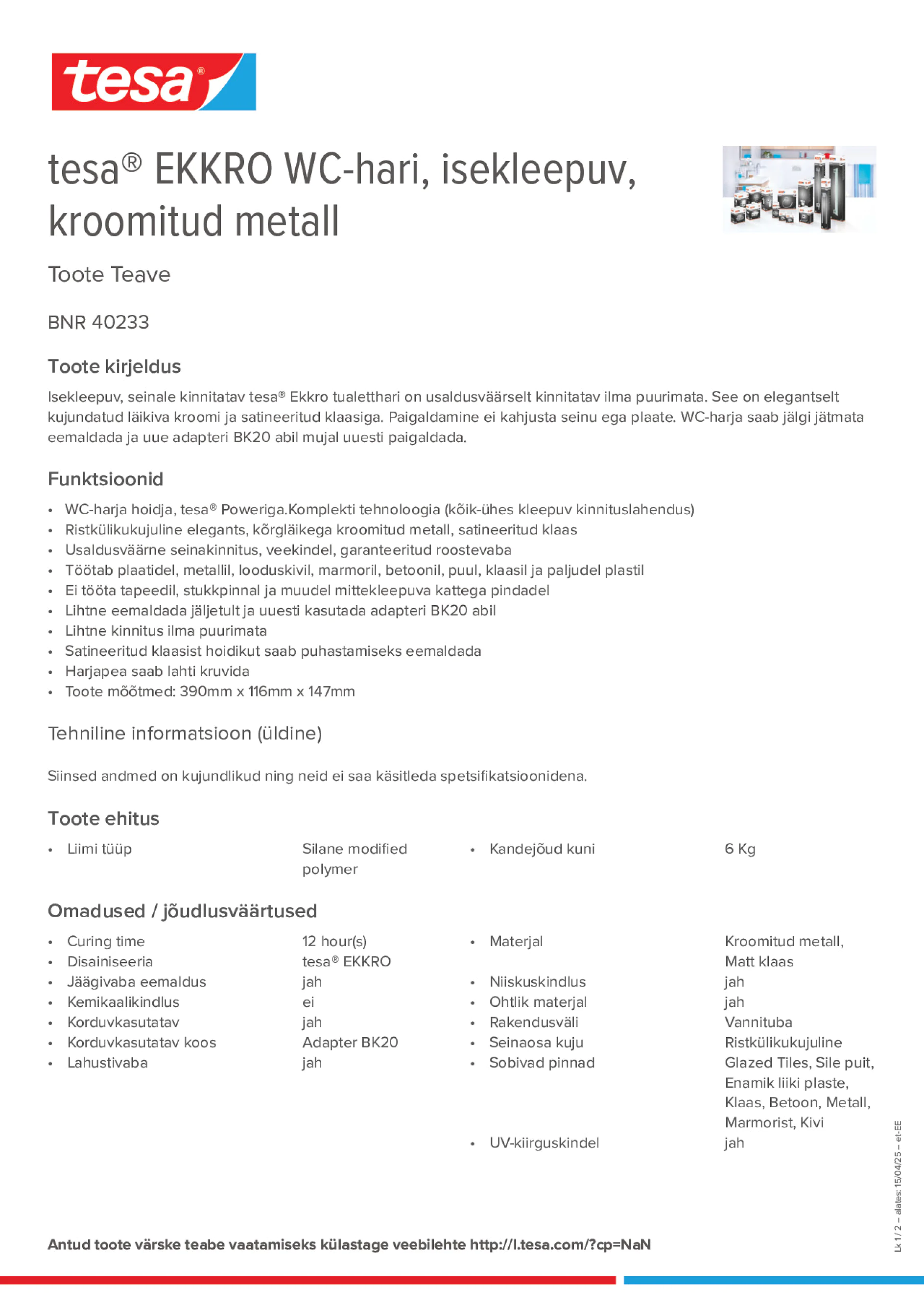 Product information_tesa® 40233_et-EE