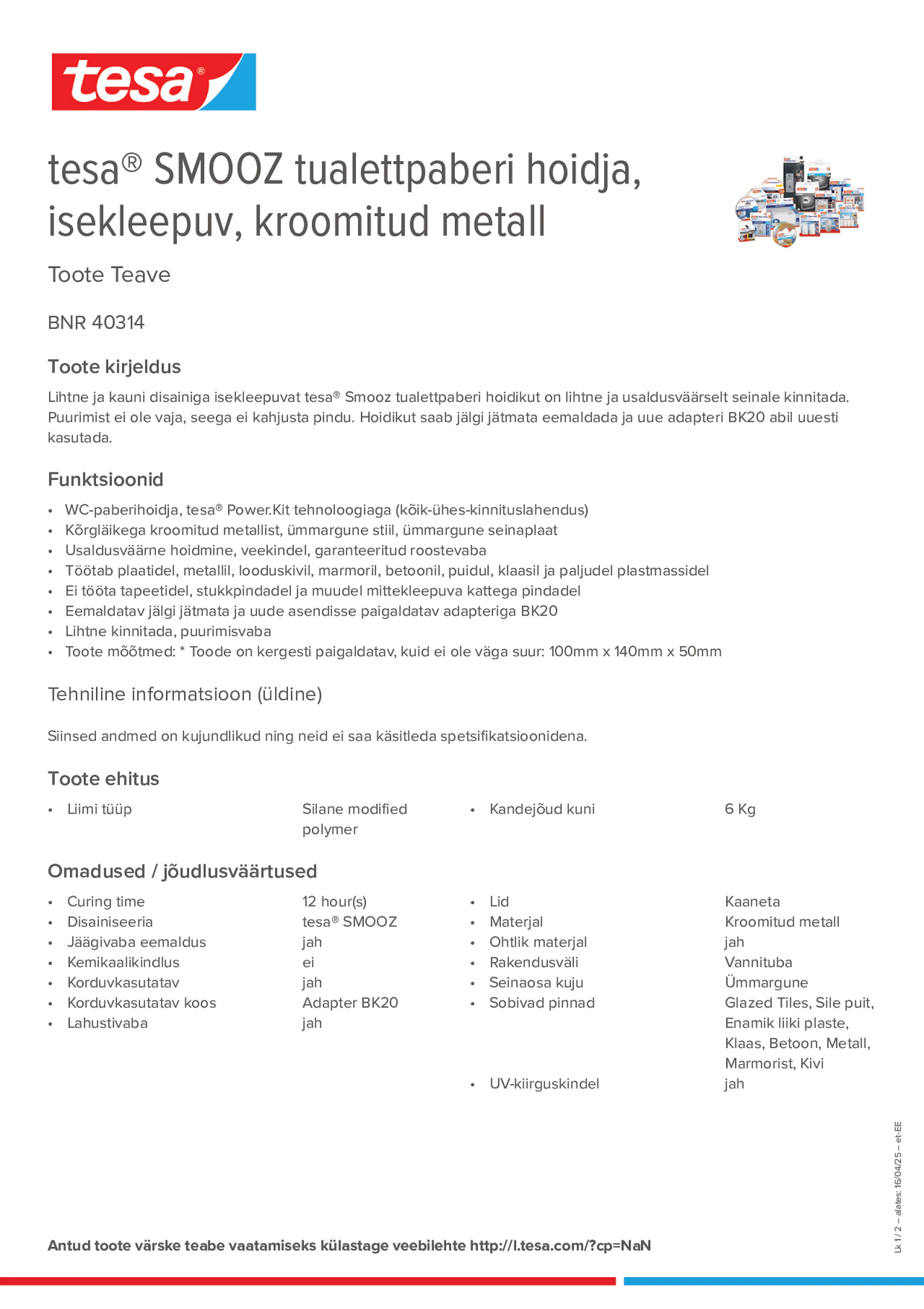 Product information_tesa® 40314_et-EE