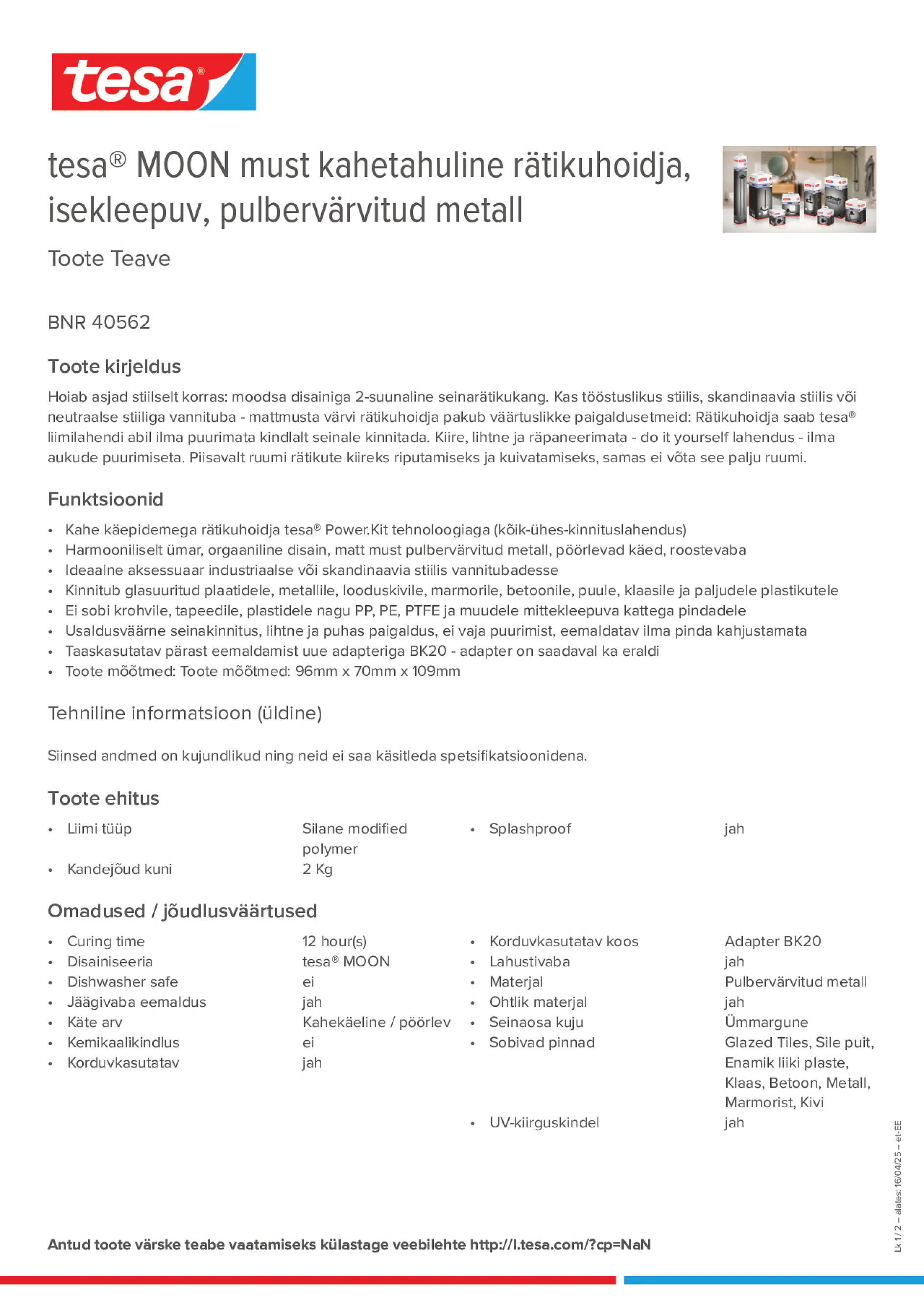 Product information_tesa® 40562_et-EE