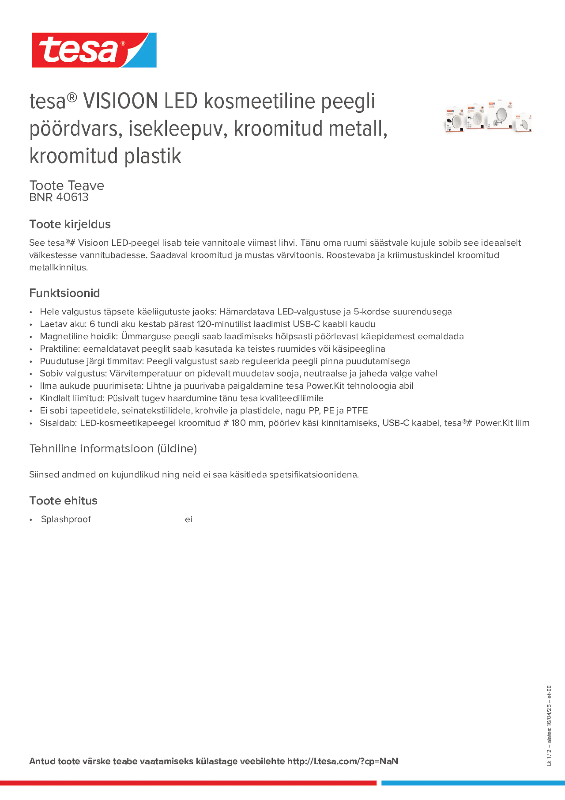 Product information_tesa® 40613_et-EE