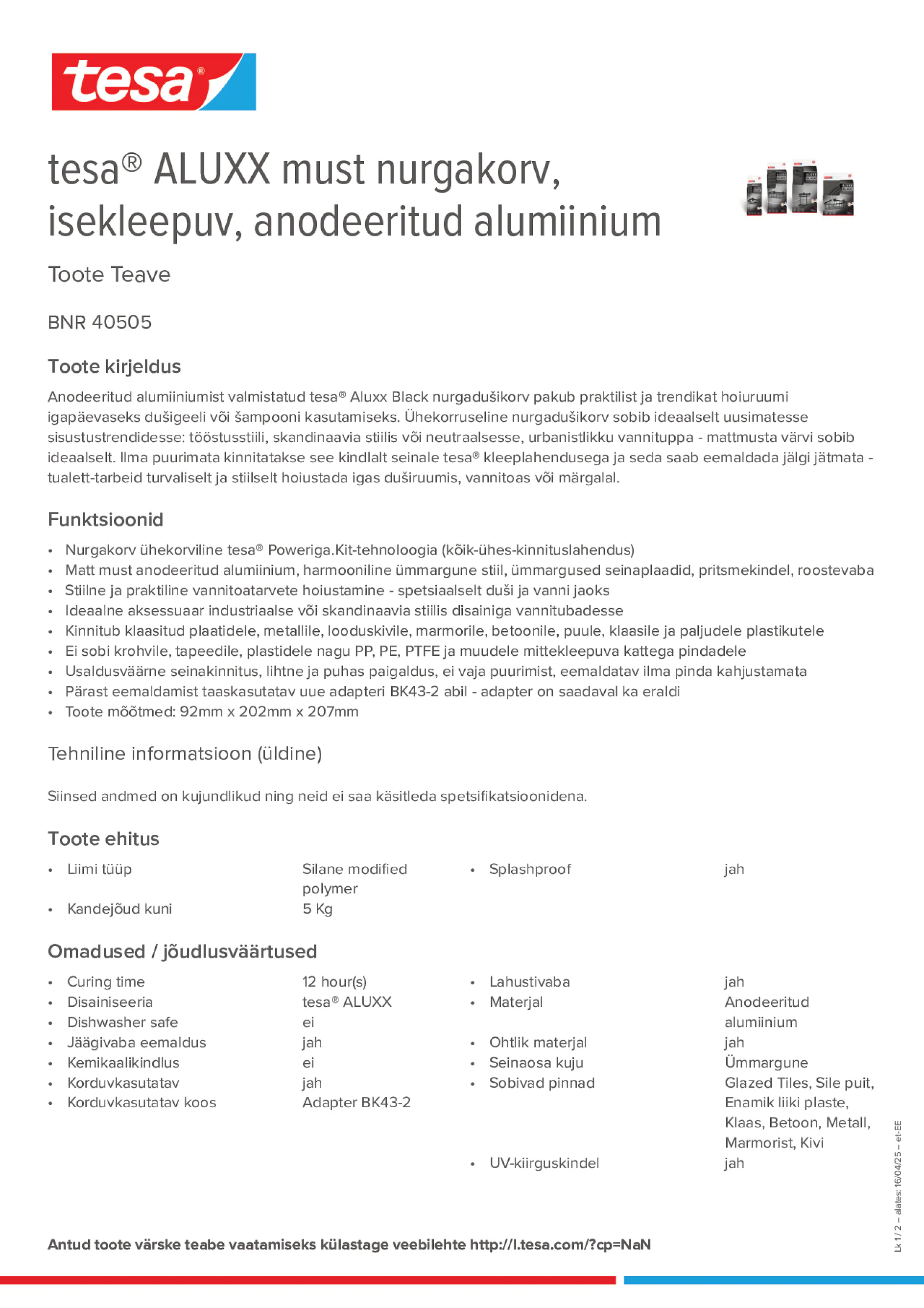 Product information_tesa® 40505_et-EE