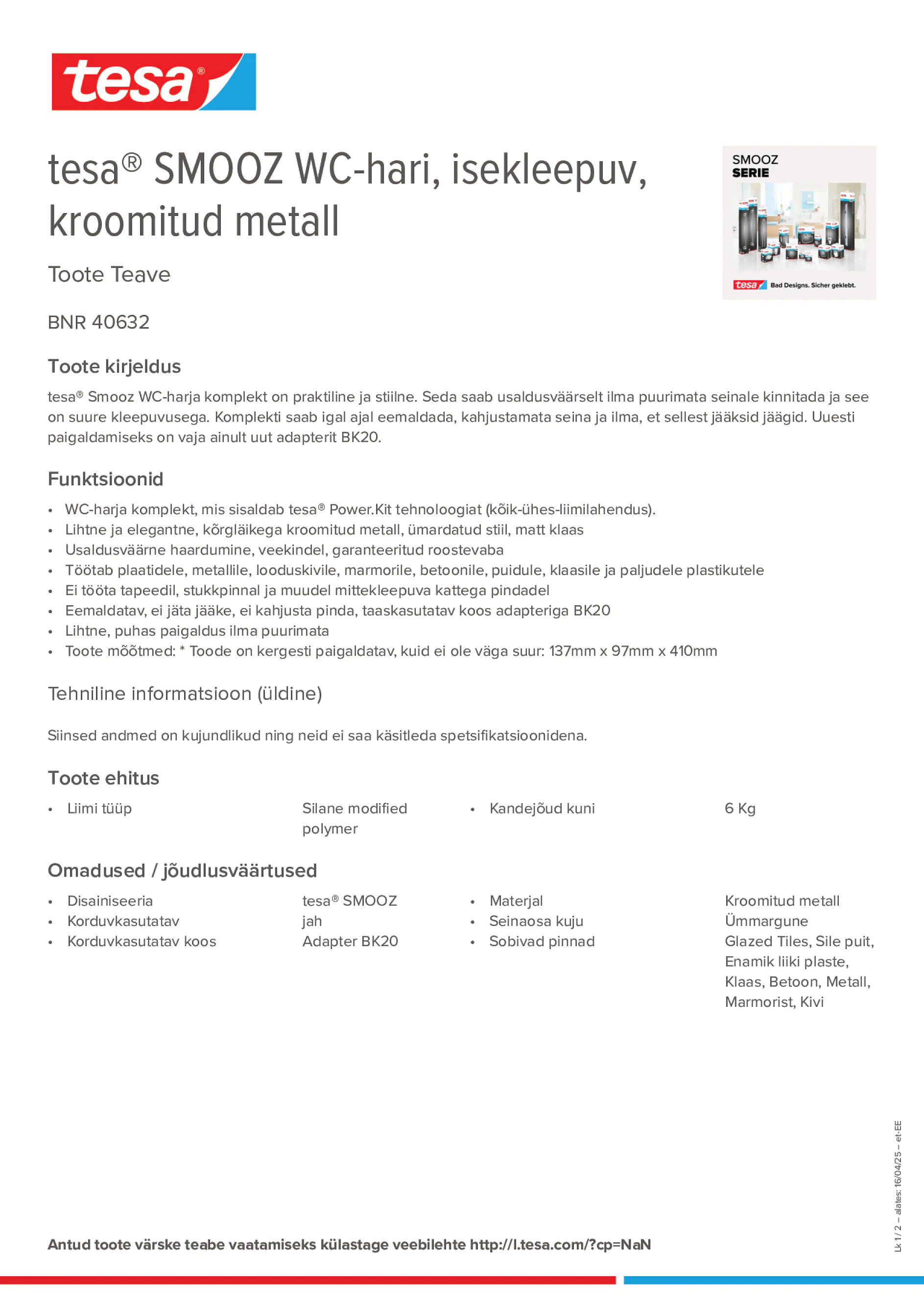 Product information_tesa® 40632_et-EE
