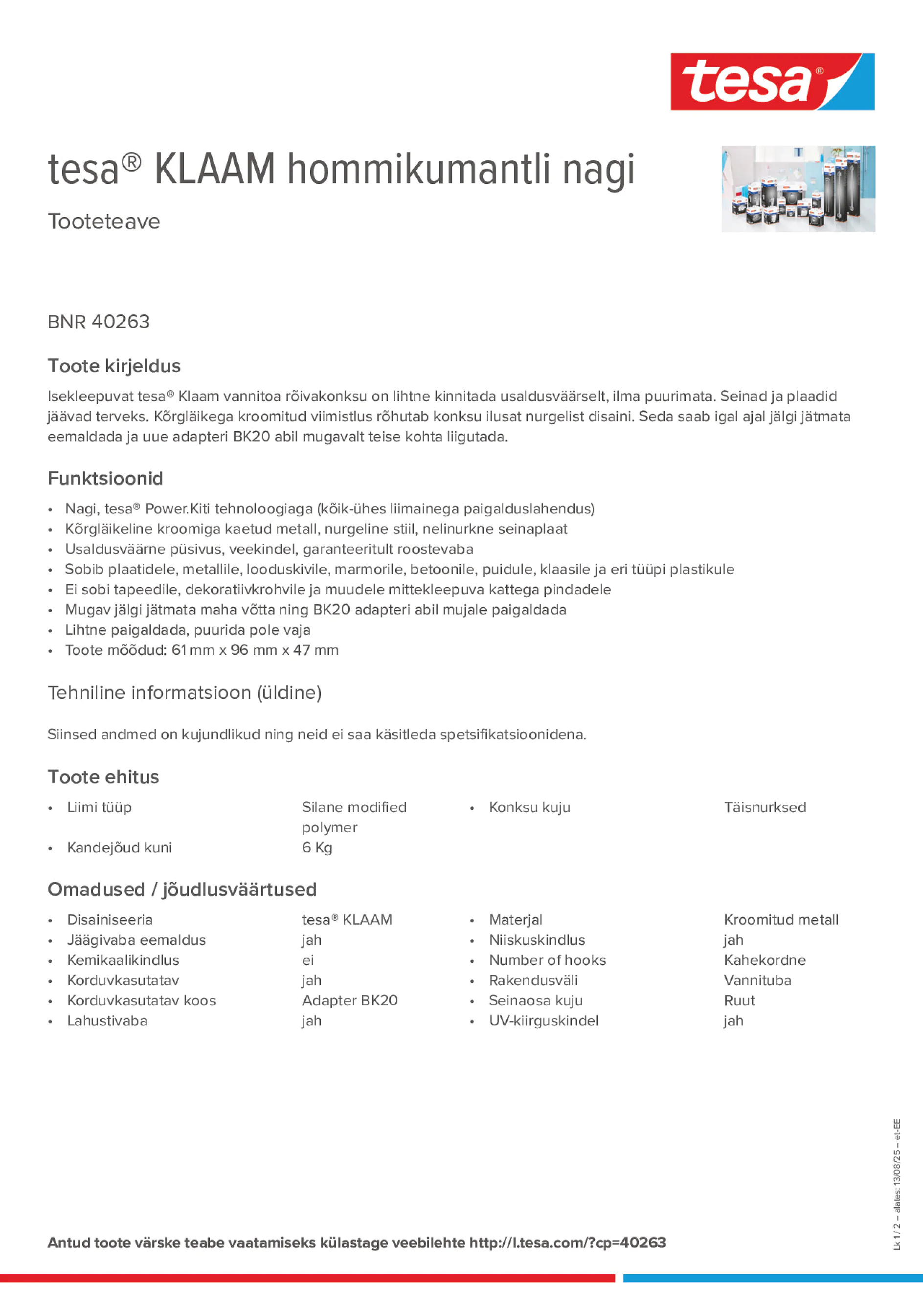 Product information_tesa® 40263_et-EE