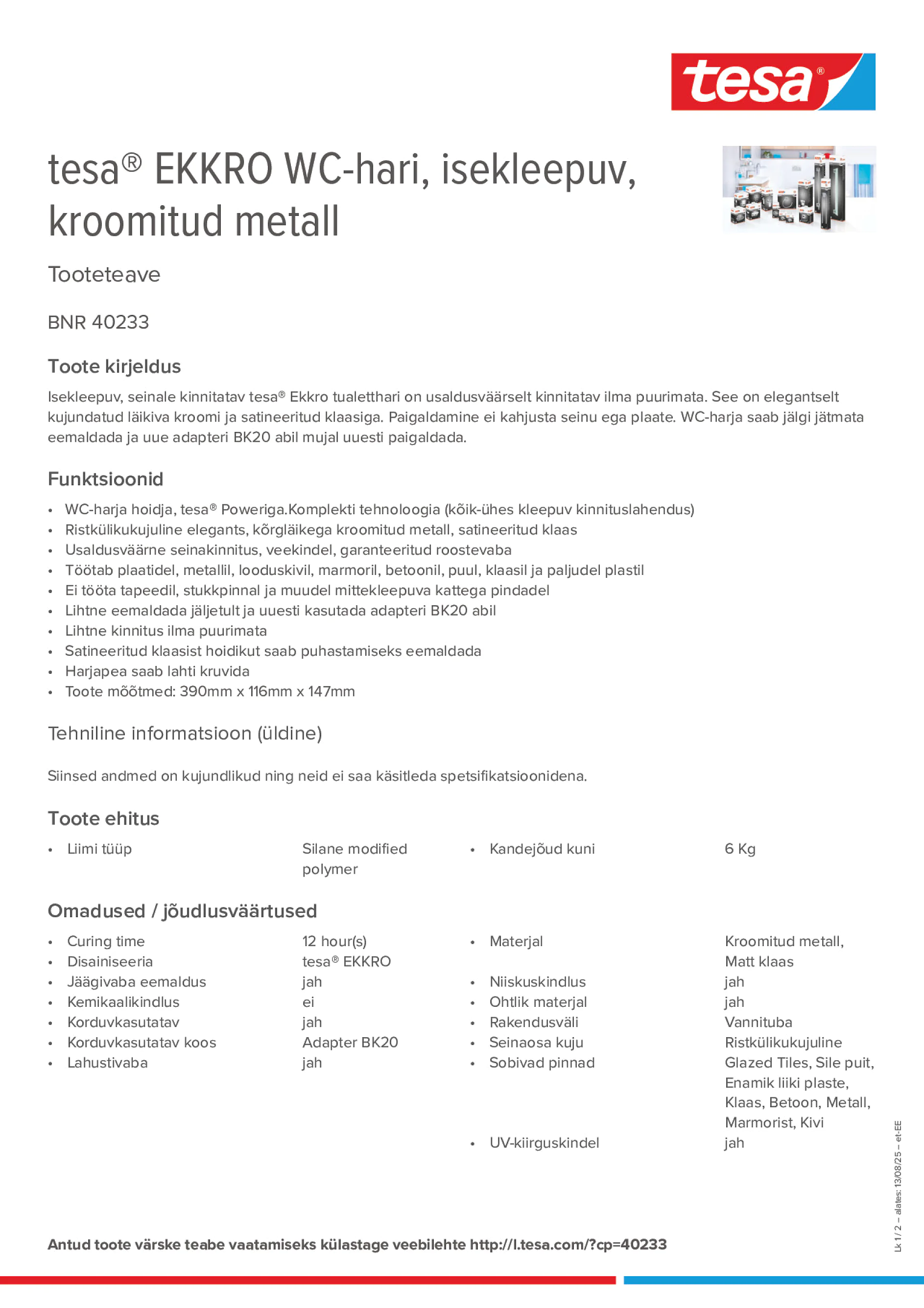 Product information_tesa® 40233_et-EE