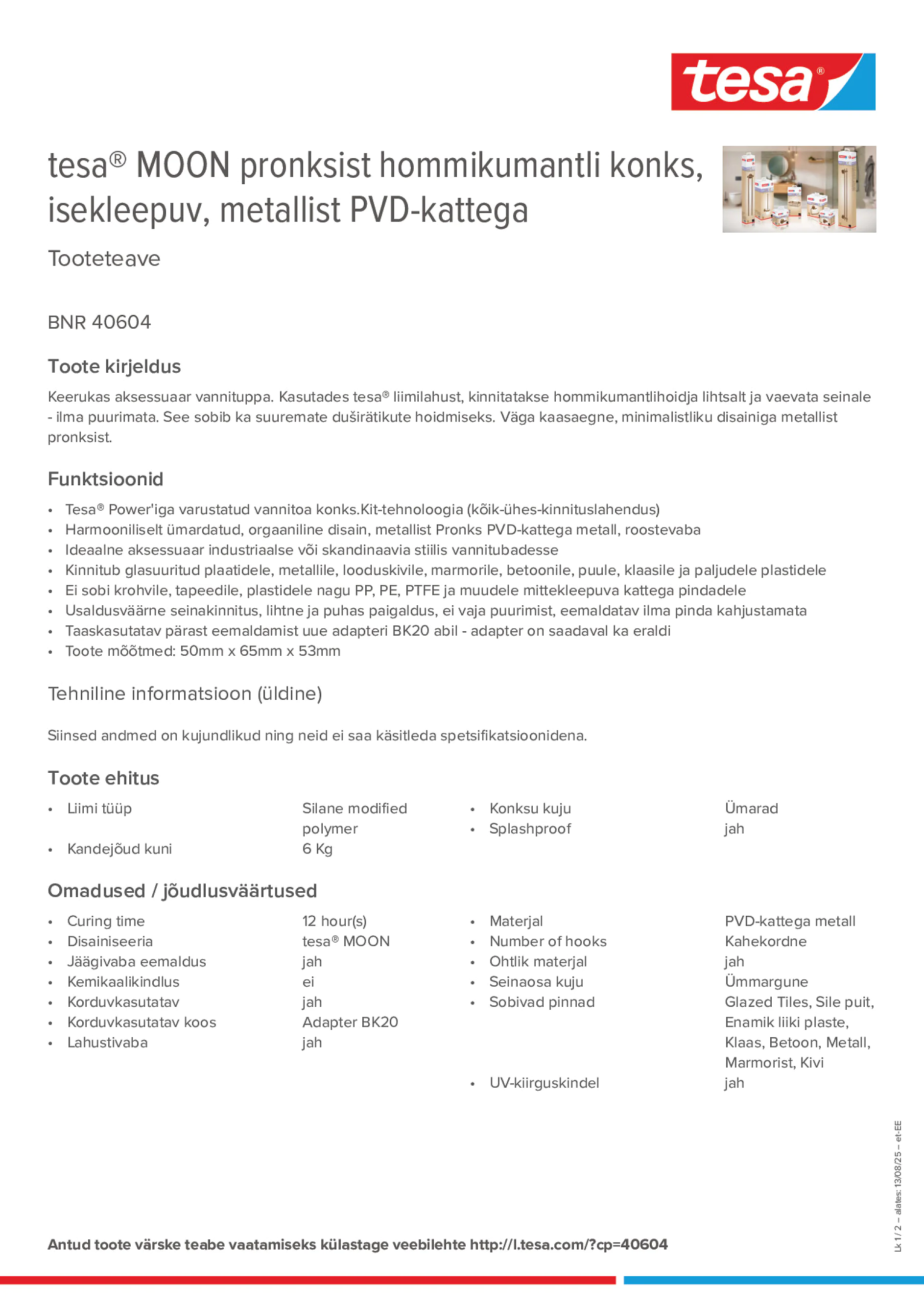 Product information_tesa® 40604_et-EE
