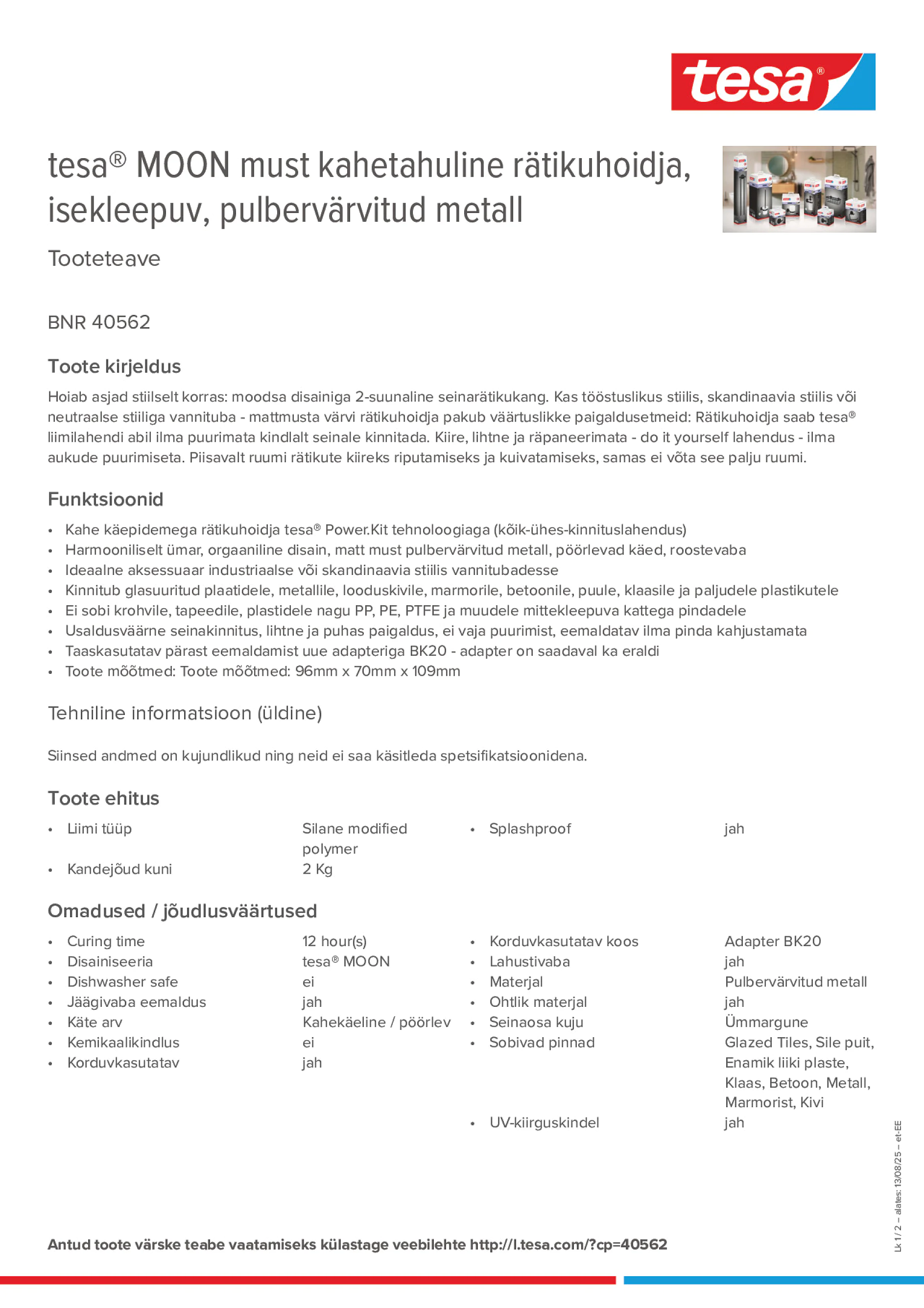 Product information_tesa® 40562_et-EE