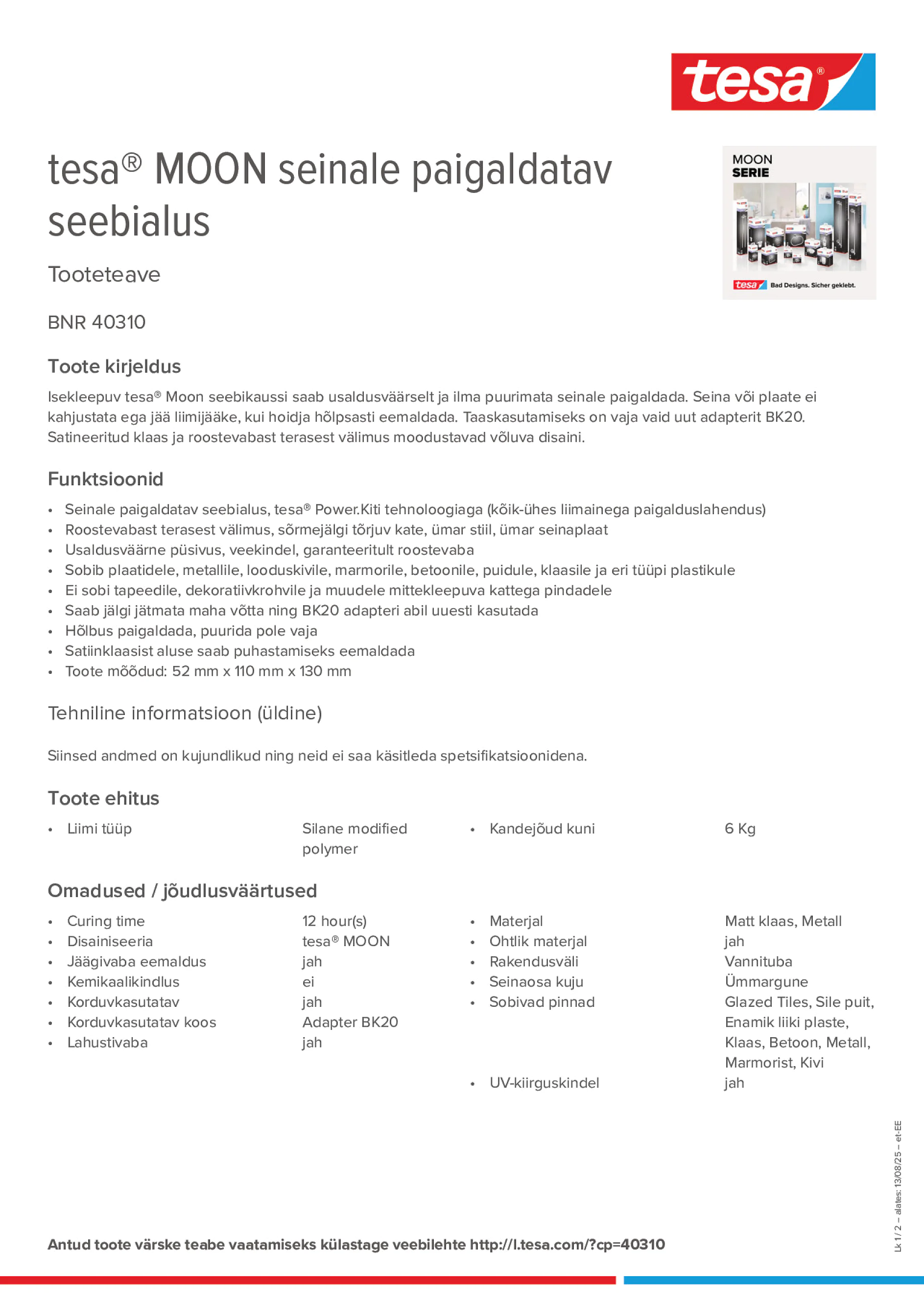 Product information_tesa® 40310_et-EE