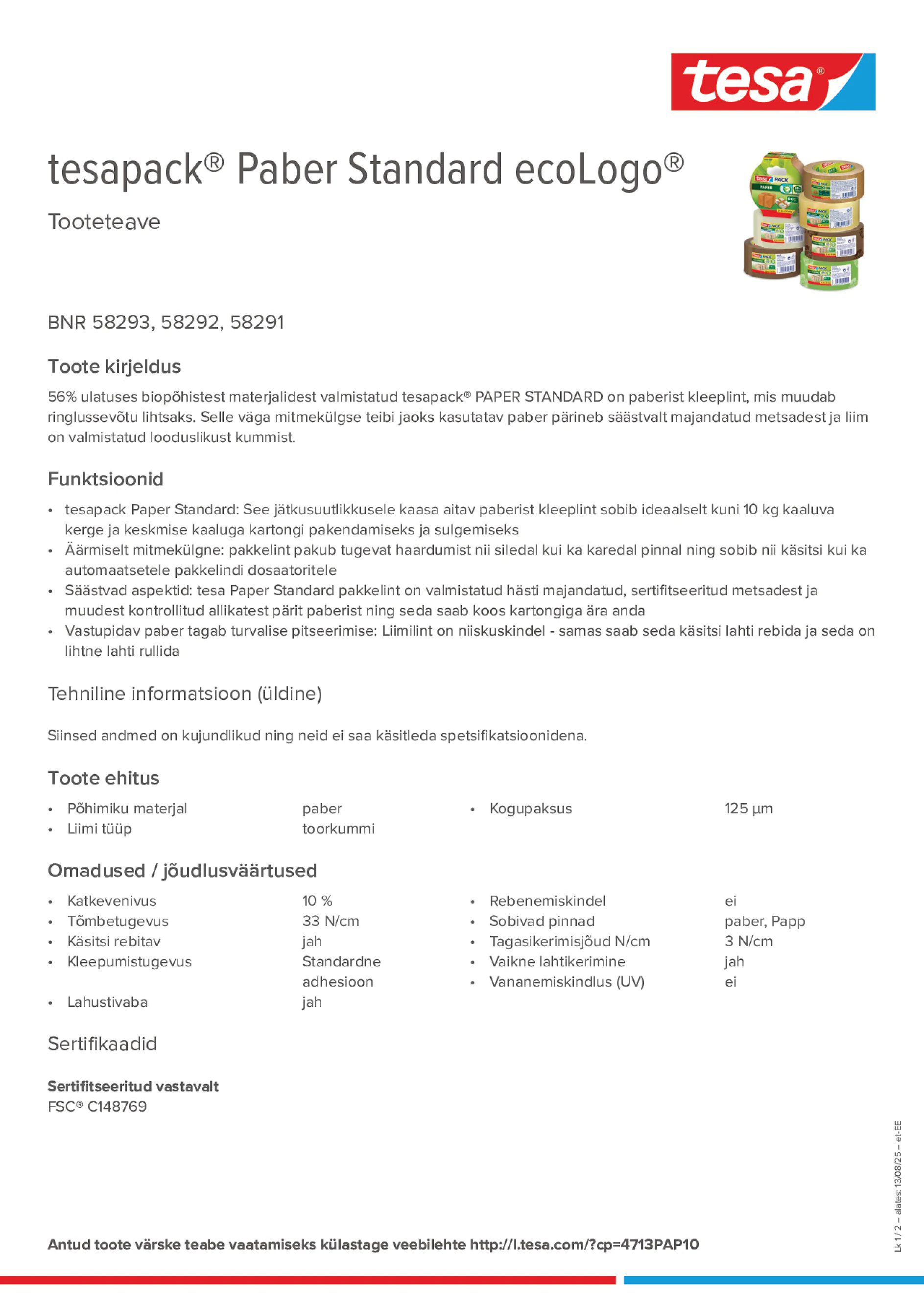 Product information_tesapack® 58293_et-EE