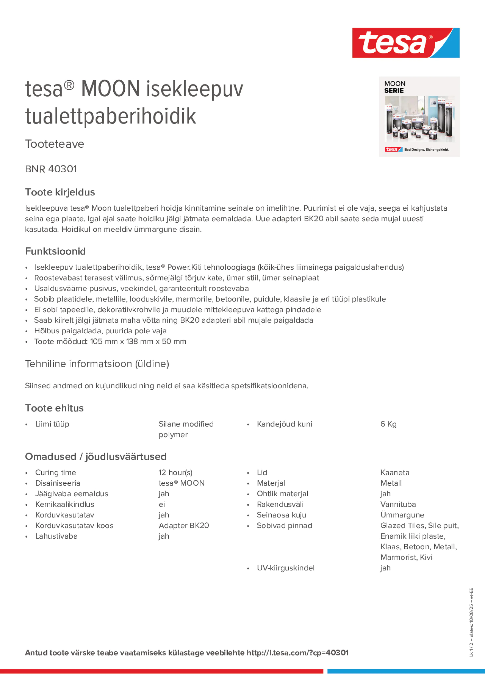 Product information_tesa® 40301_et-EE