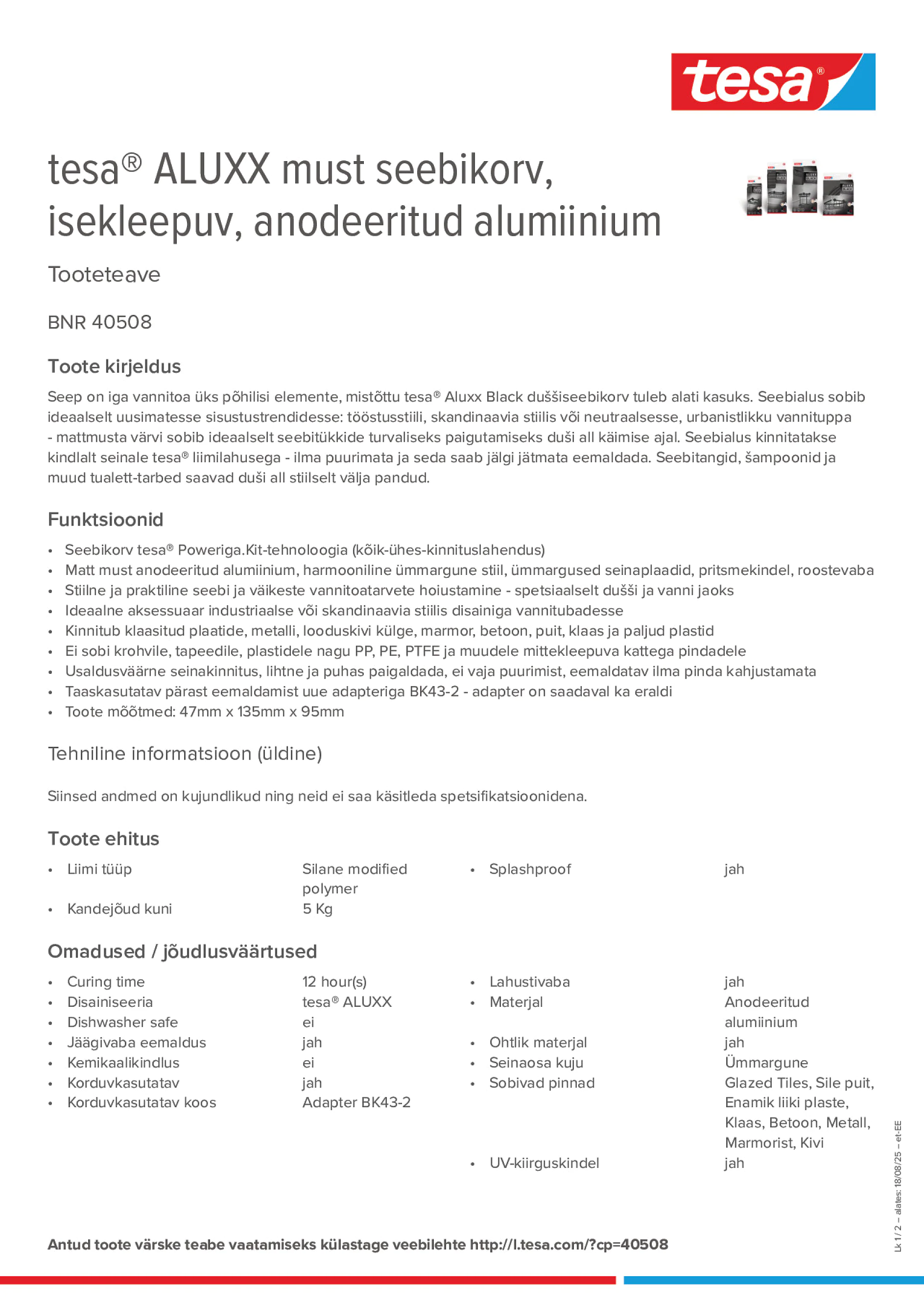 Product information_tesa® 40508_et-EE
