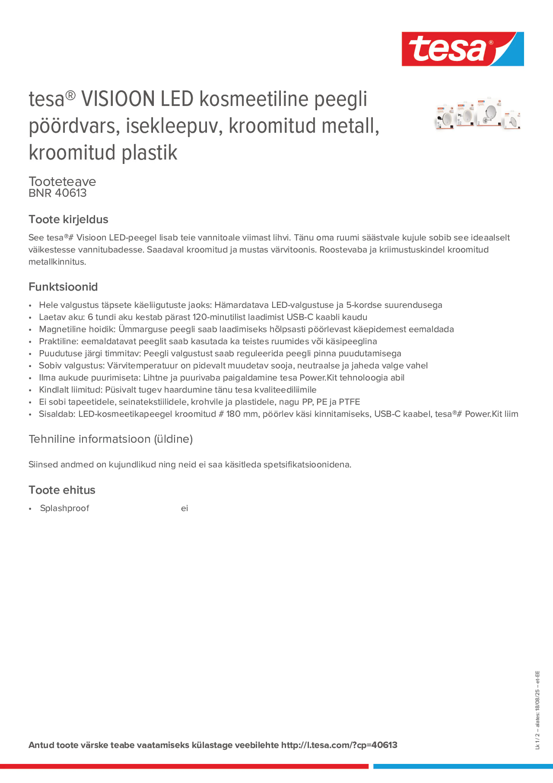 Product information_tesa® 40613_et-EE