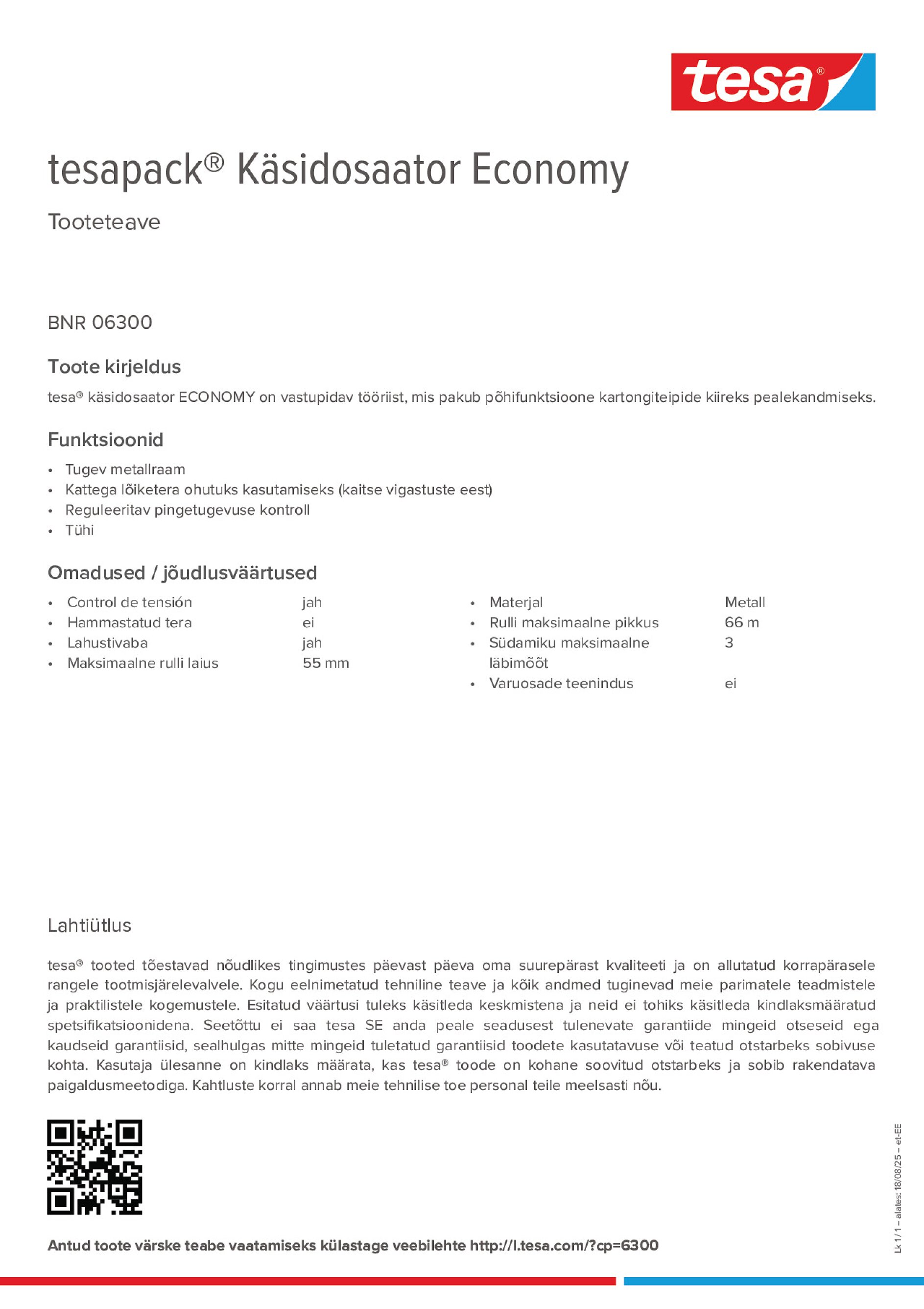 Product information_tesapack® 06300_et-EE