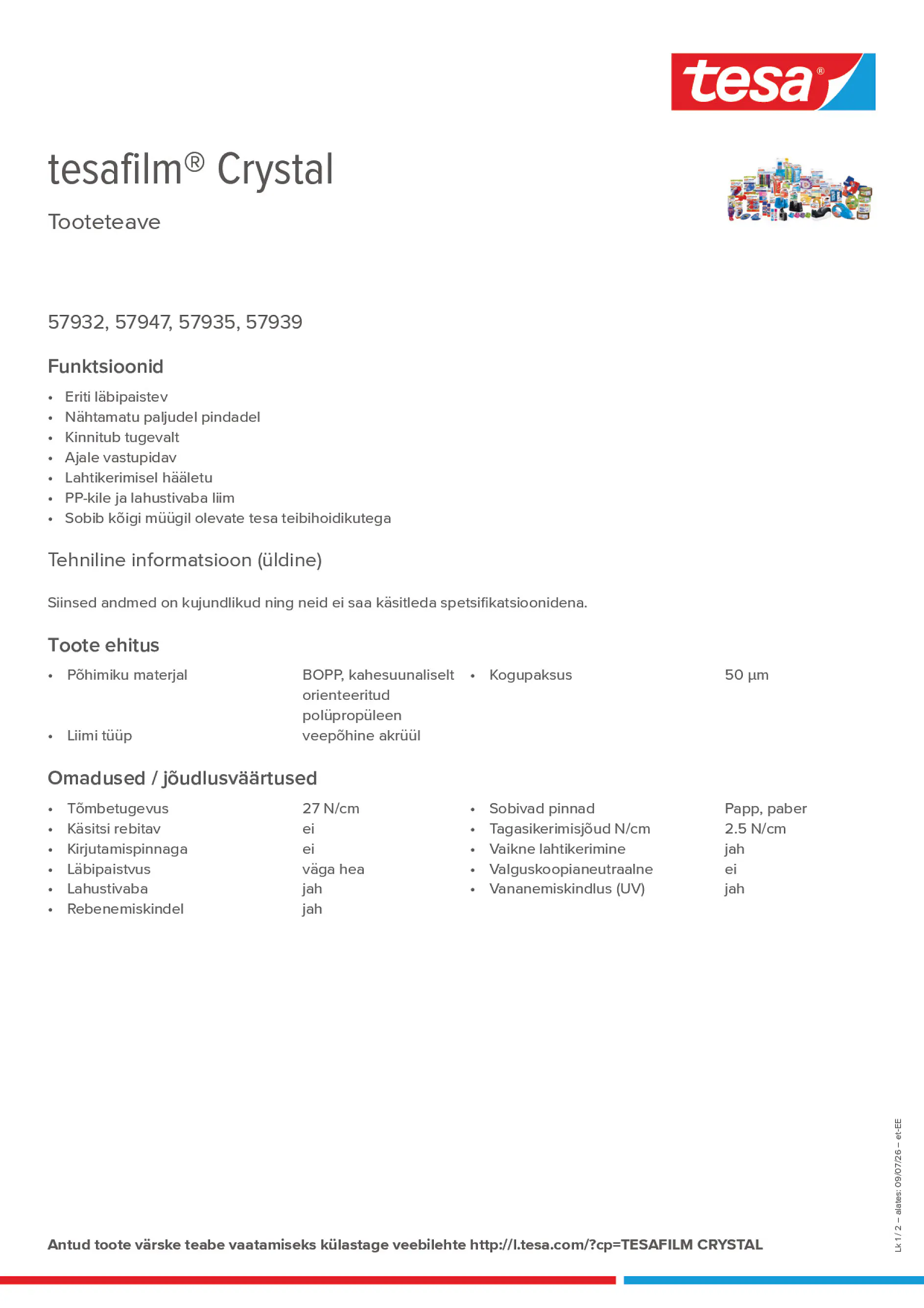 Product information_tesafilm® 4132_et-EE