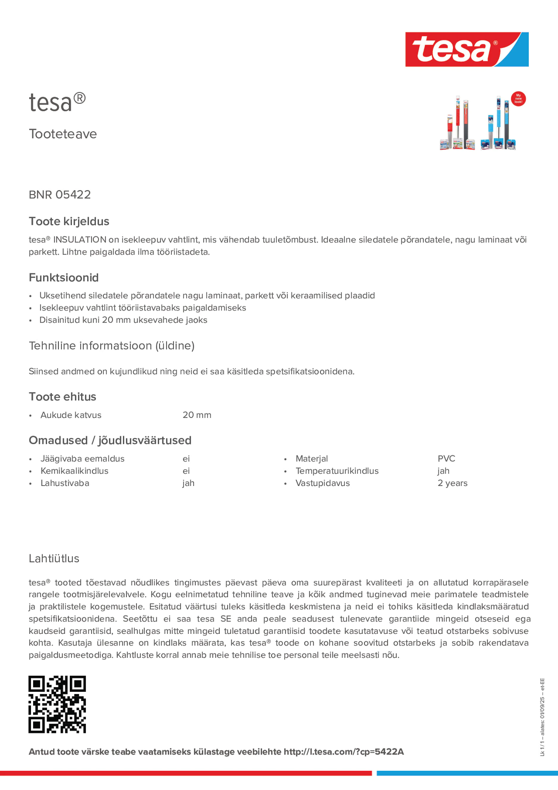 Product information_tesa® 05422_et-EE