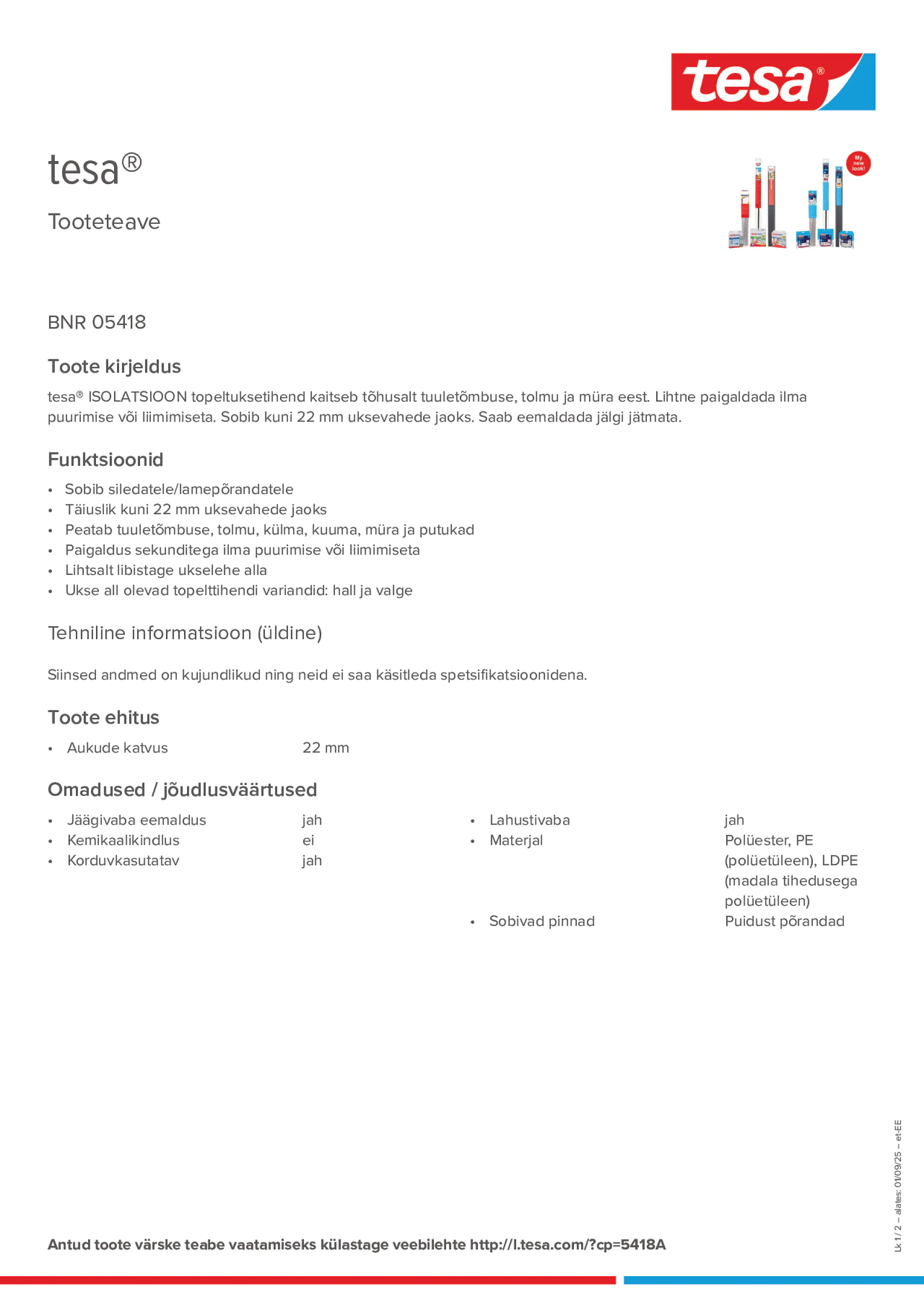 Product information_tesa® 05418_et-EE