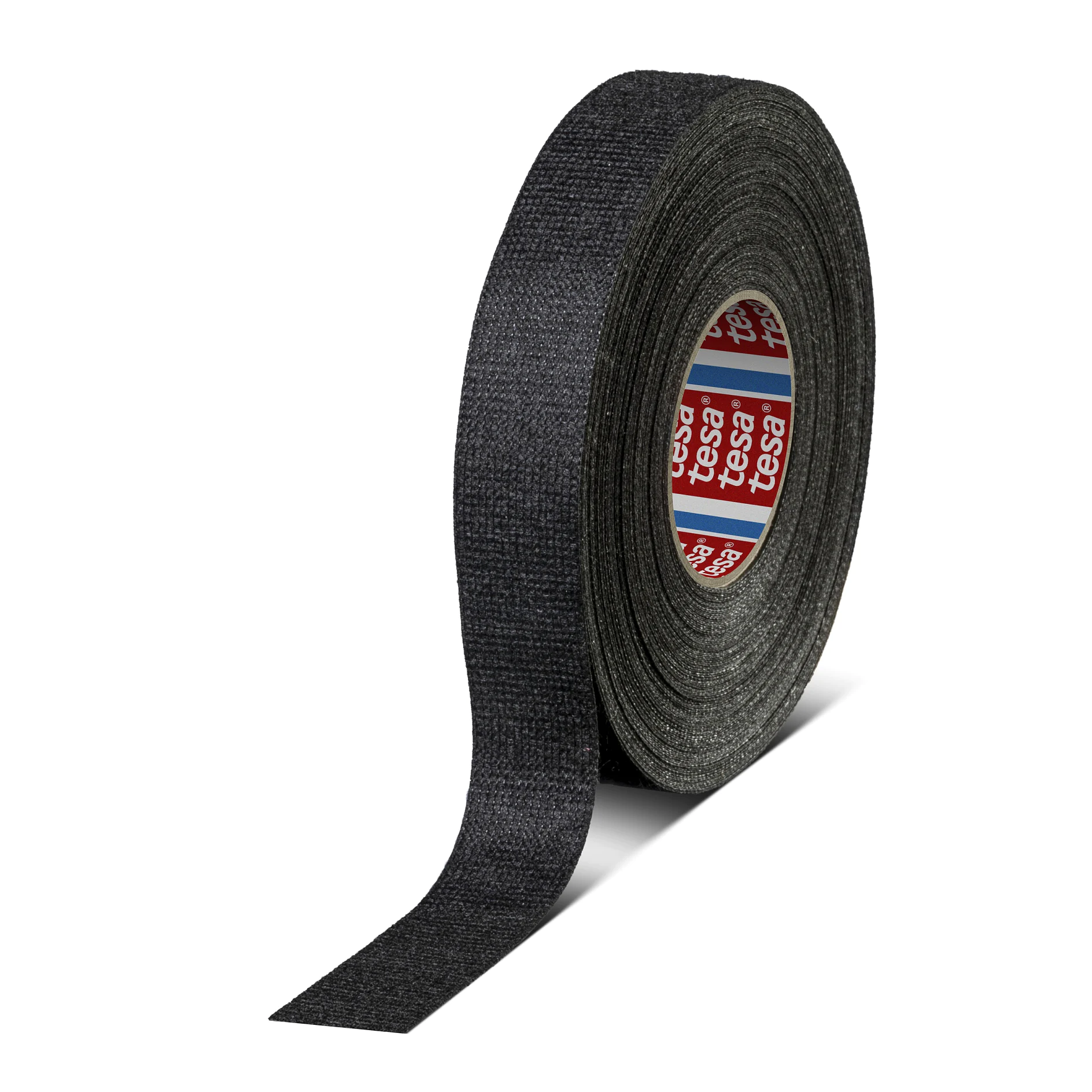tesa 51618 PET fleece tape with rubber adhesive black 516180000410