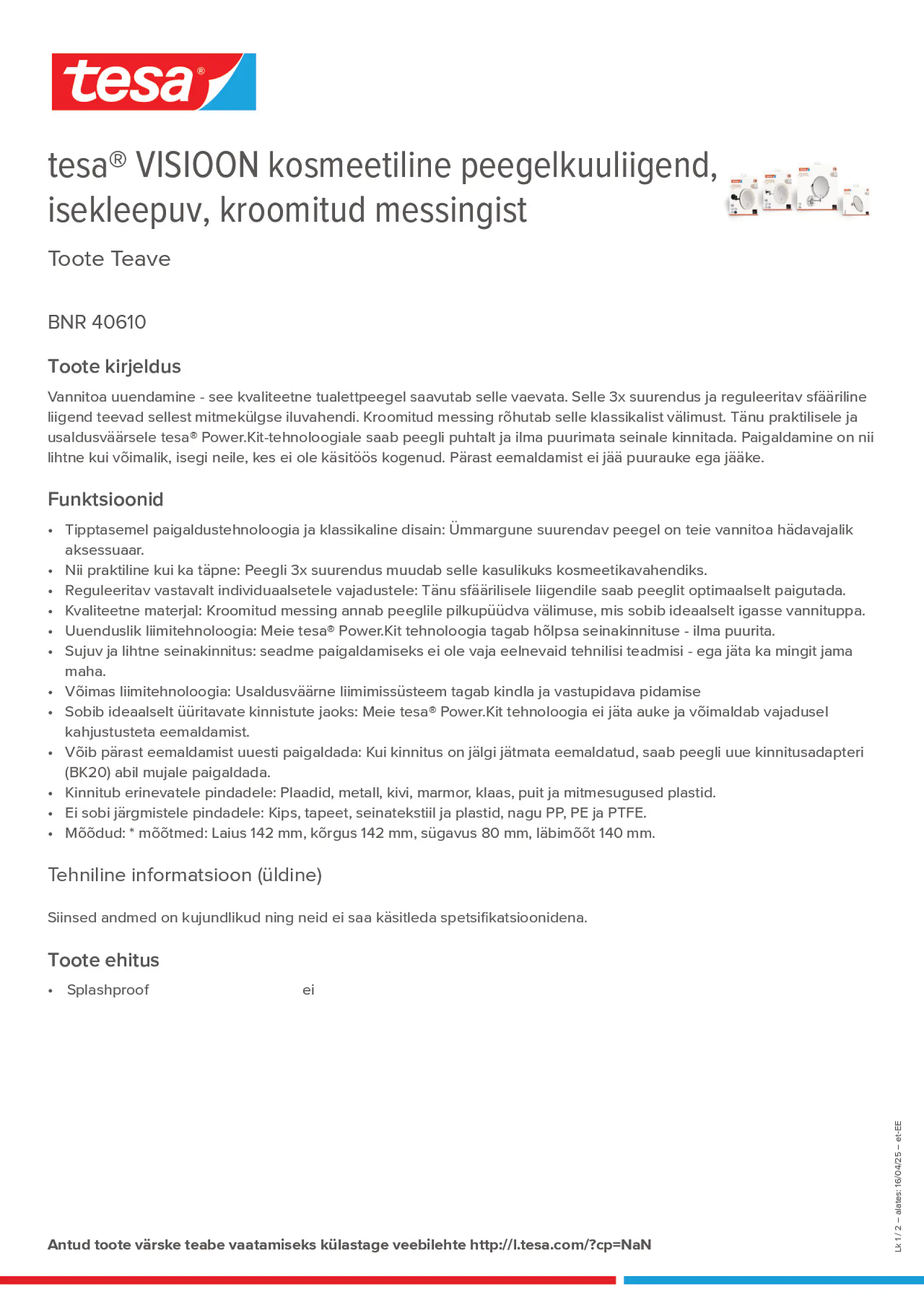 Product information_tesa® 40610_et-EE