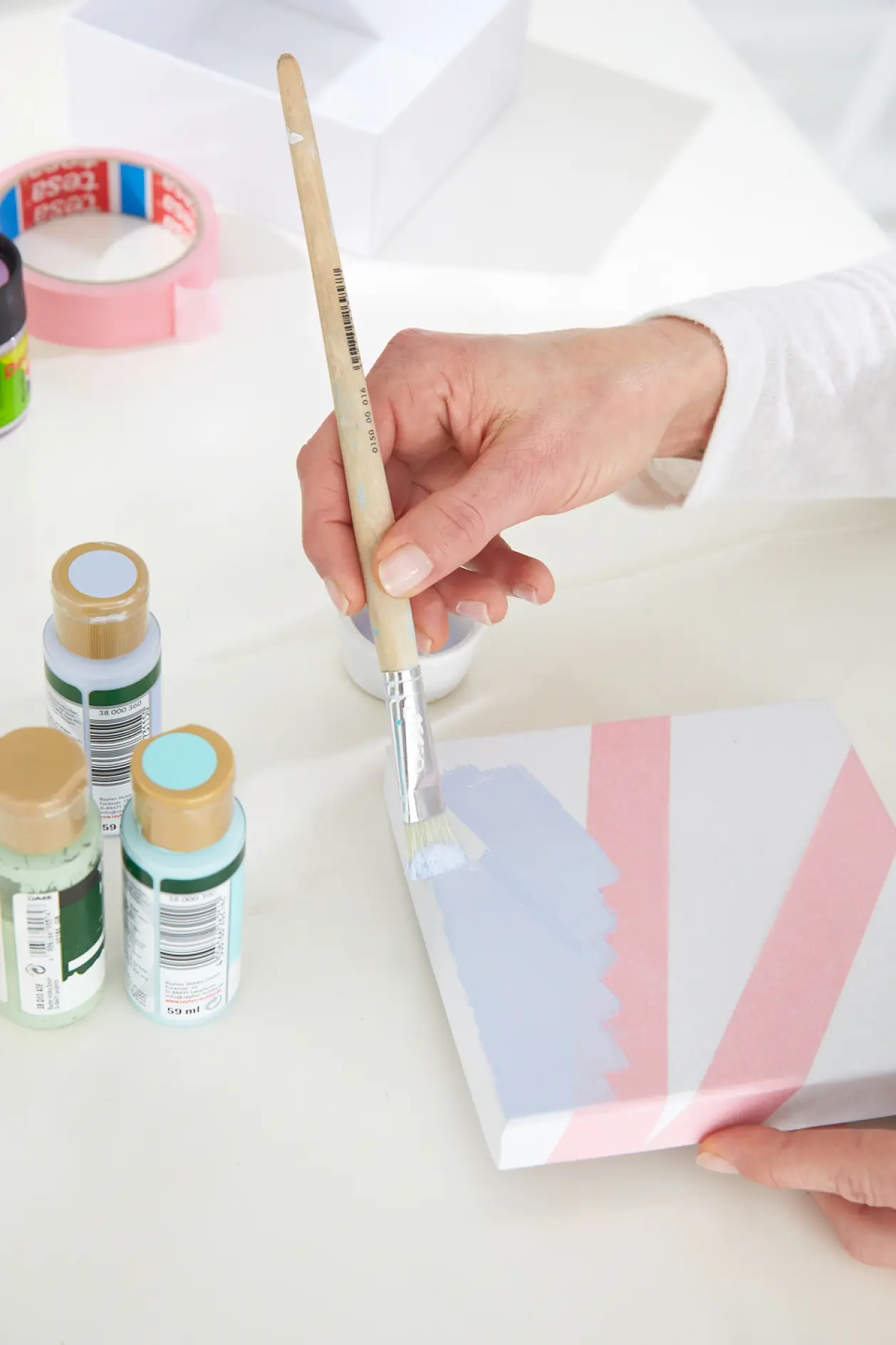 Tee-ise karbid / 2. samm: Värvimine