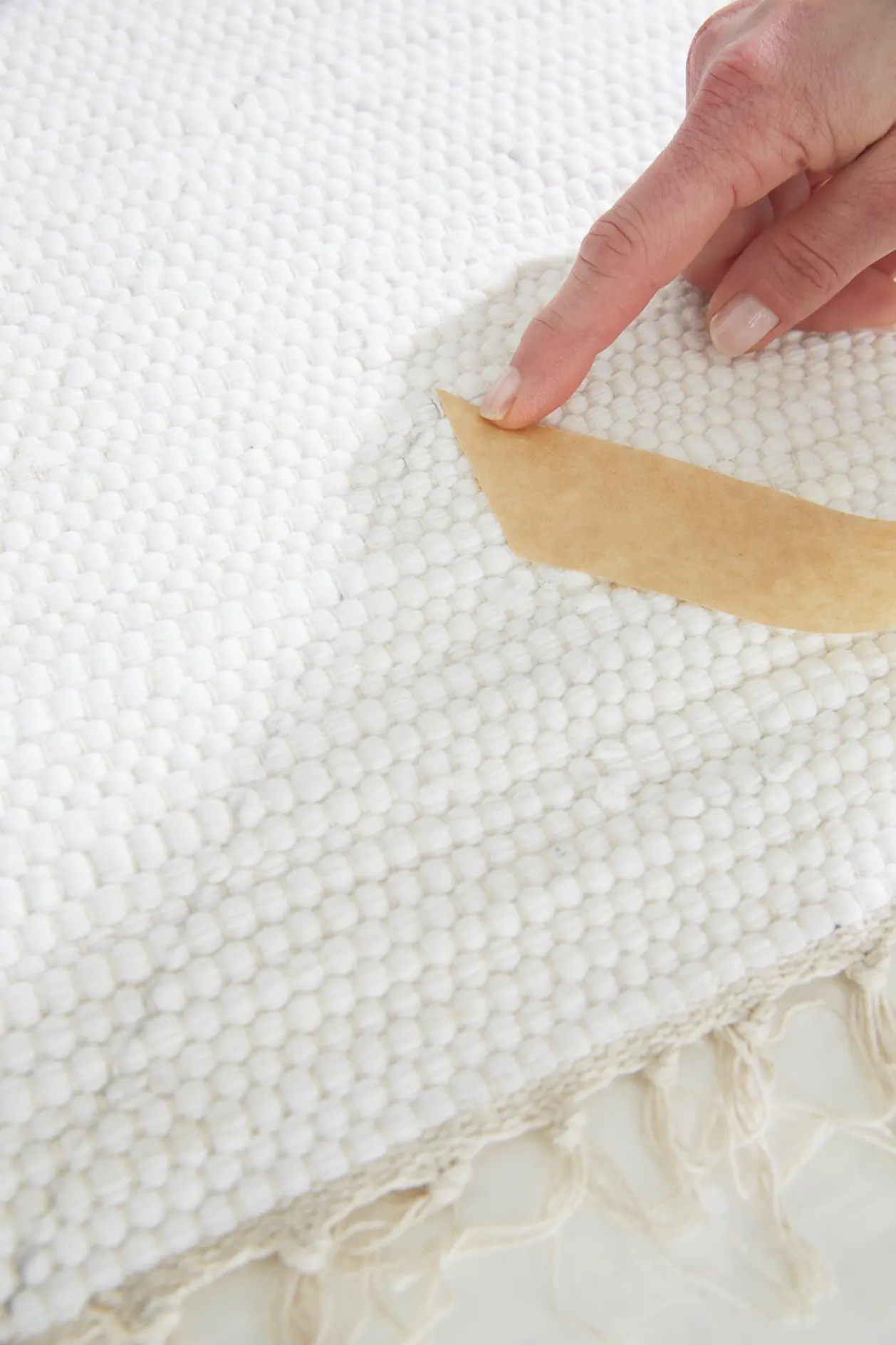 Tee-seda-ise dekoratiivlapik / 2. samm: Kanna peale teip