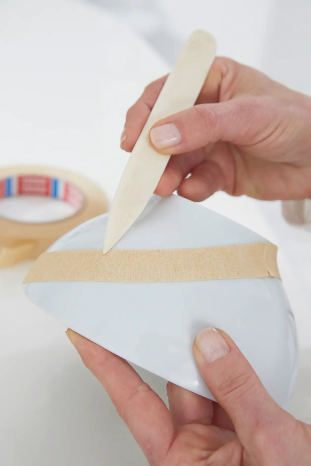 Isetegemise lauanõud / 2. samm: Vajuta servi