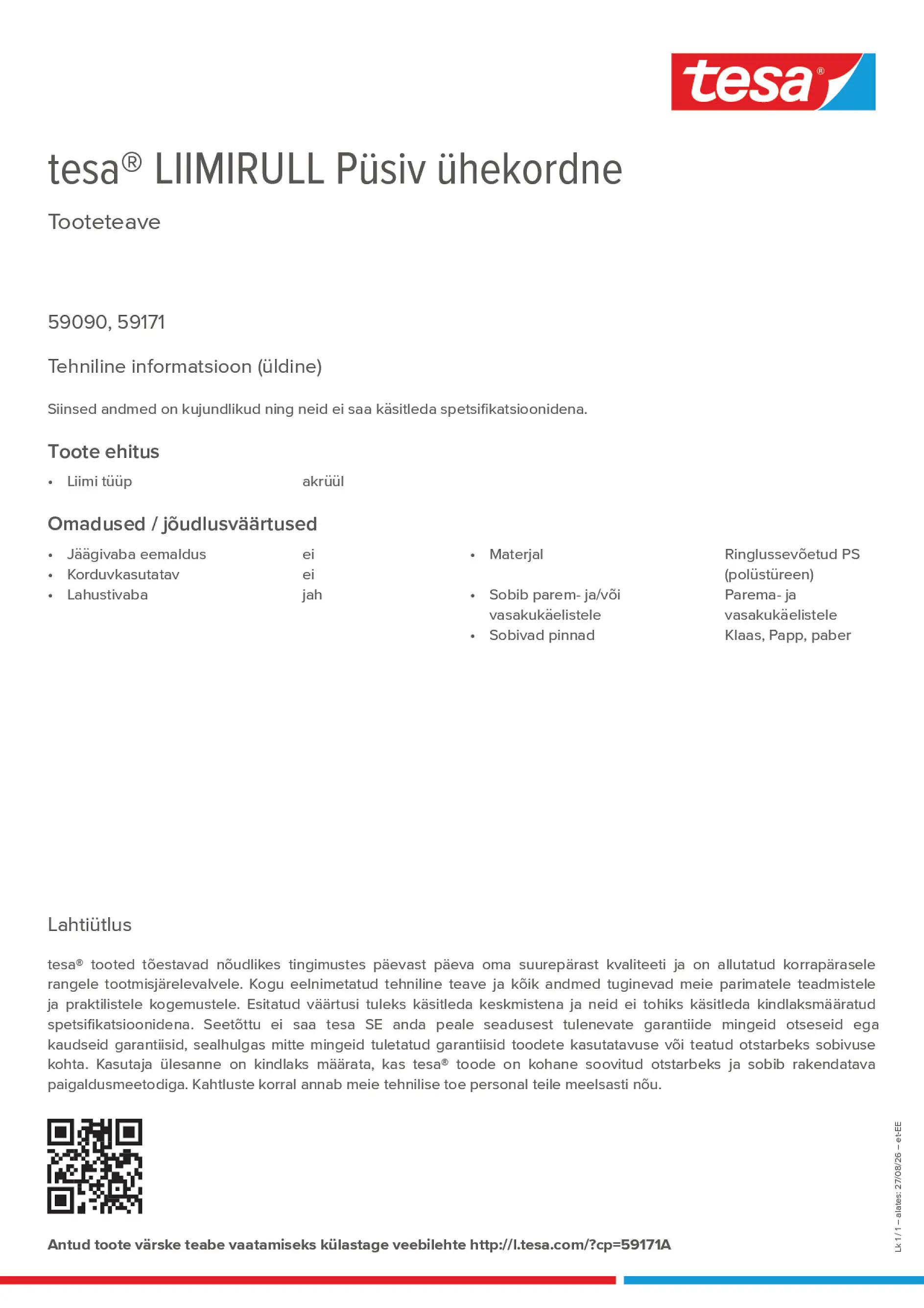 Product information_tesa® 59171A_et-EE