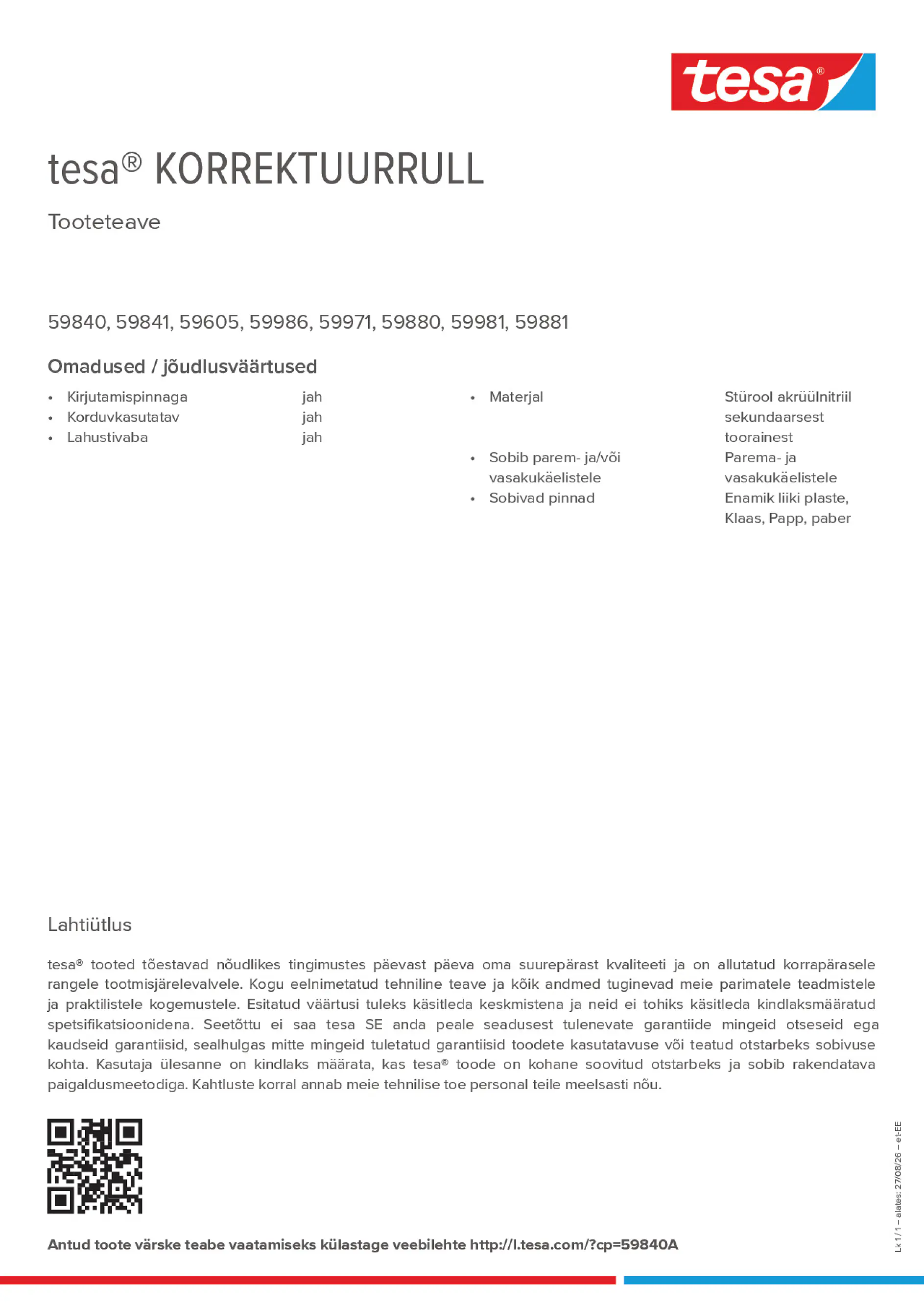 Product information_tesa® 59840A_et-EE