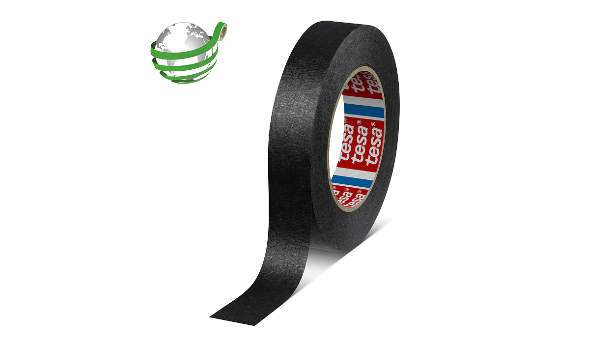 tesa-4328-quality-general-purpose-paper-masking-tape-black-043280000800-pr-with-marker