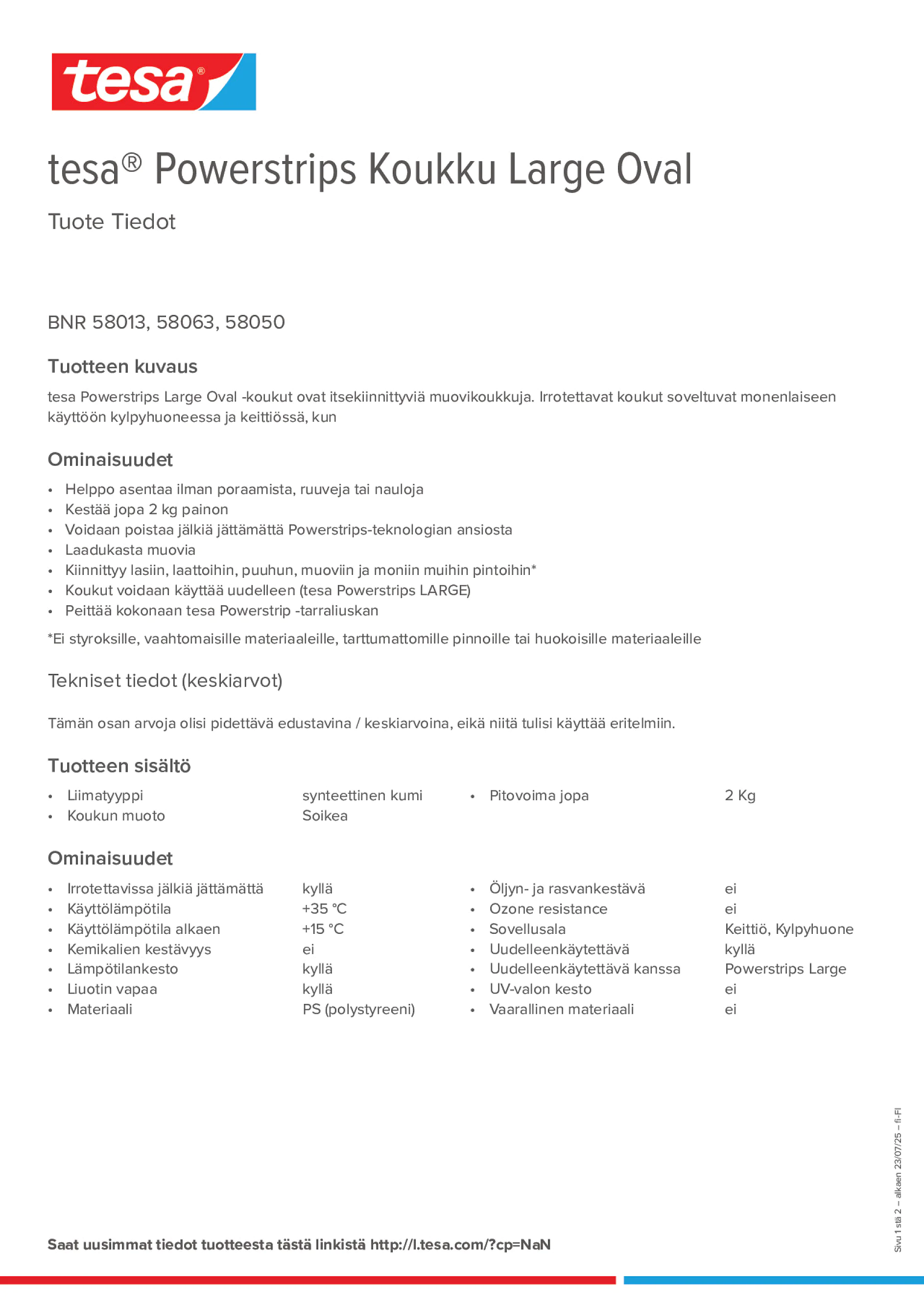 Product information_tesa® Powerstrips 58050_fi-FI