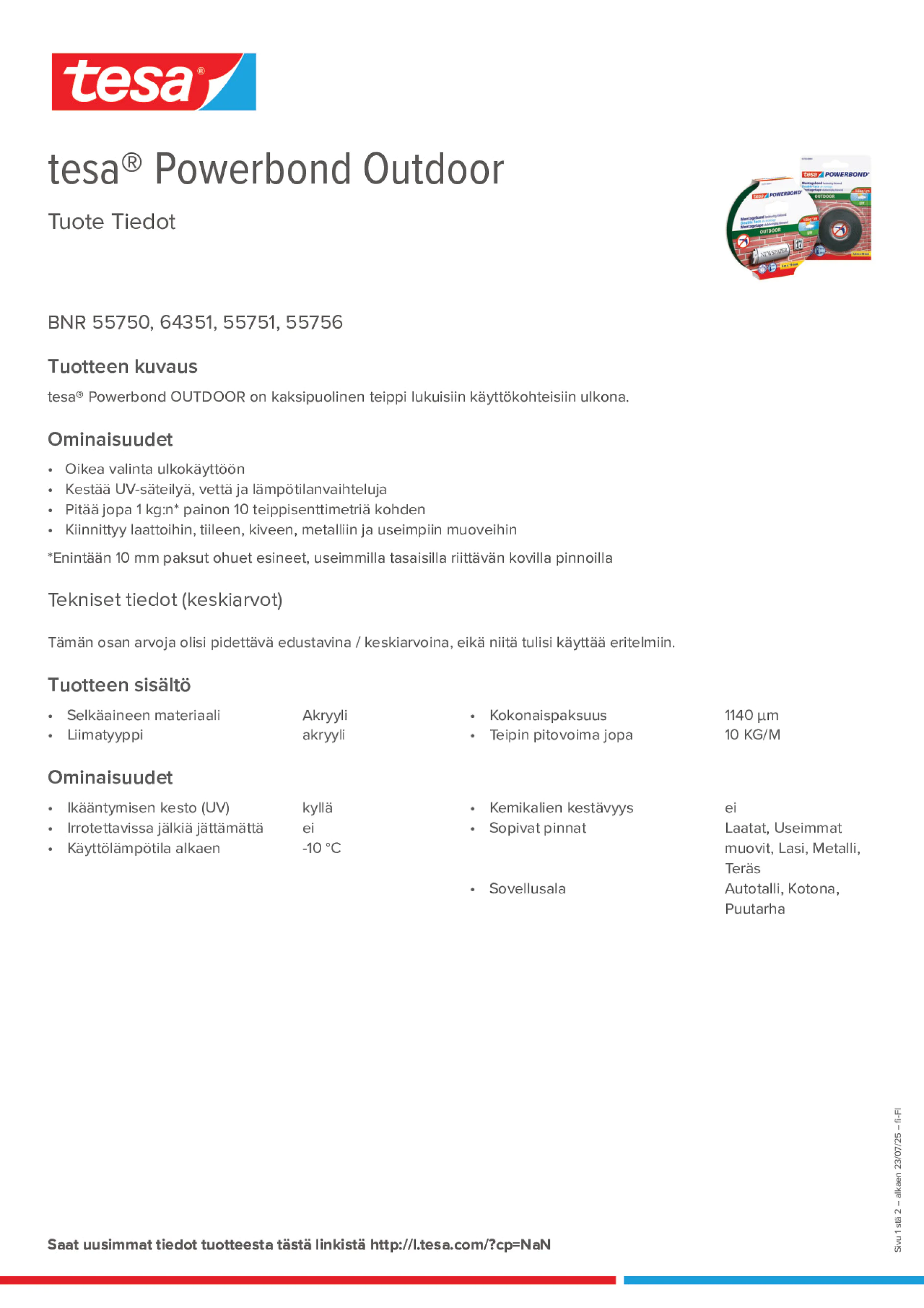 Product information_tesa® Powerbond 55751_fi-FI