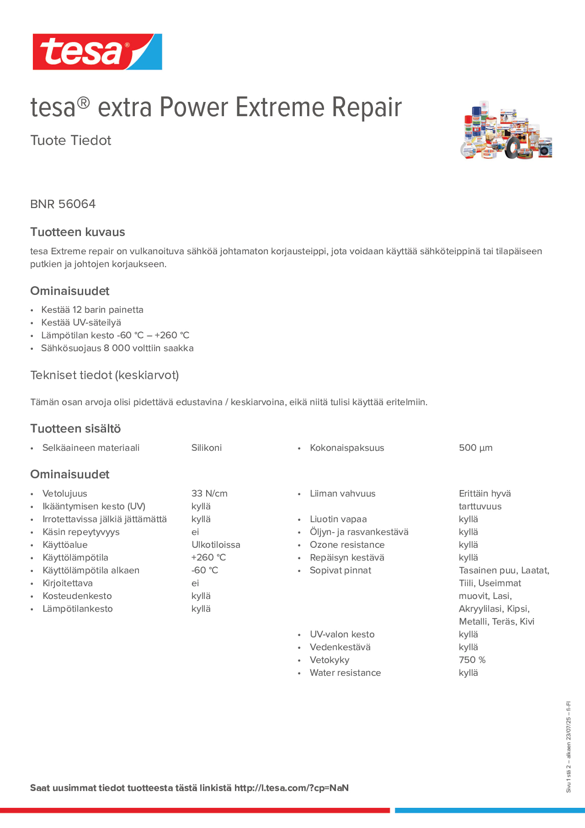 Product information_tesa® extra Power 56064_fi-FI