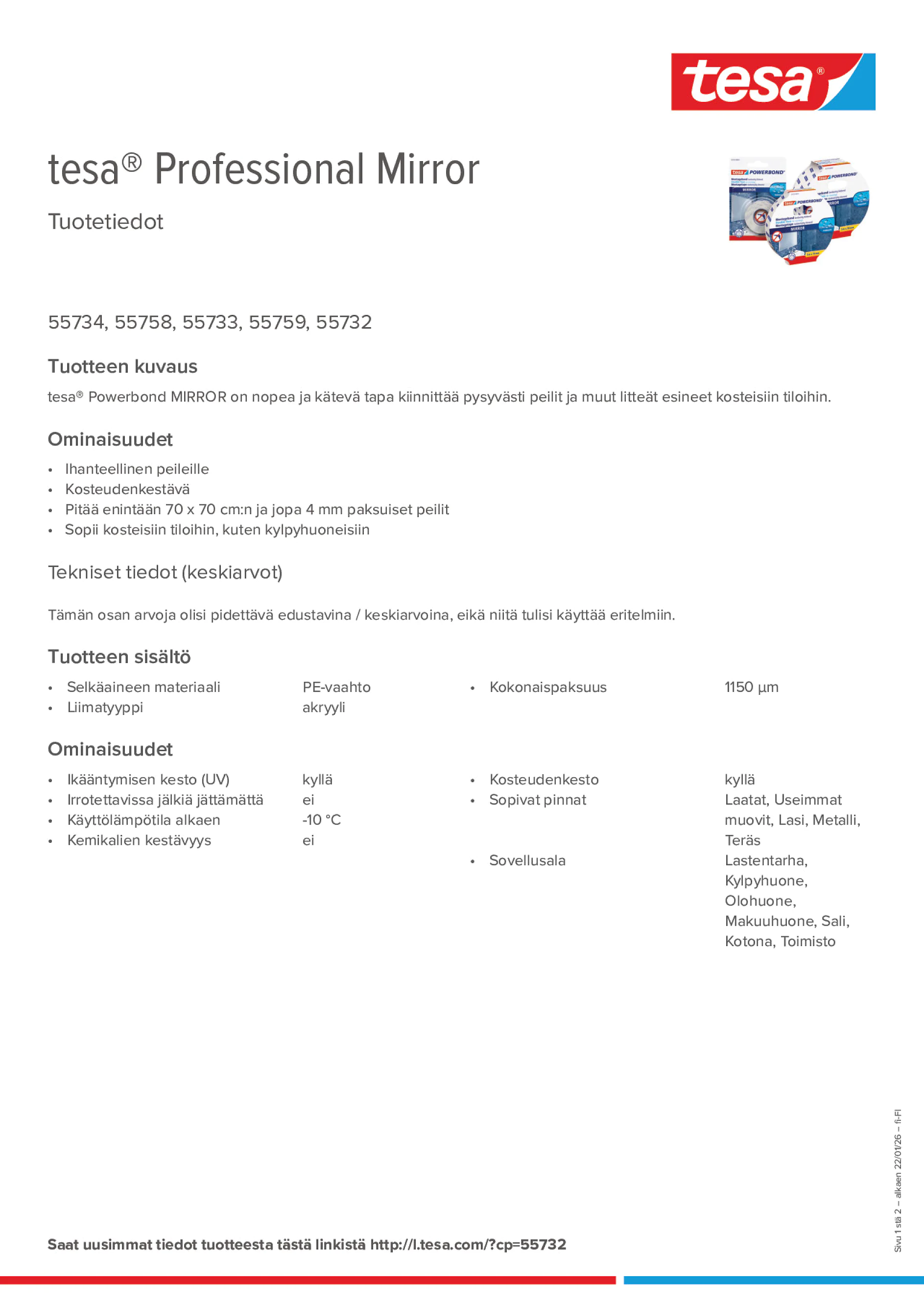 Product information_tesa® Professional 55733_fi-FI