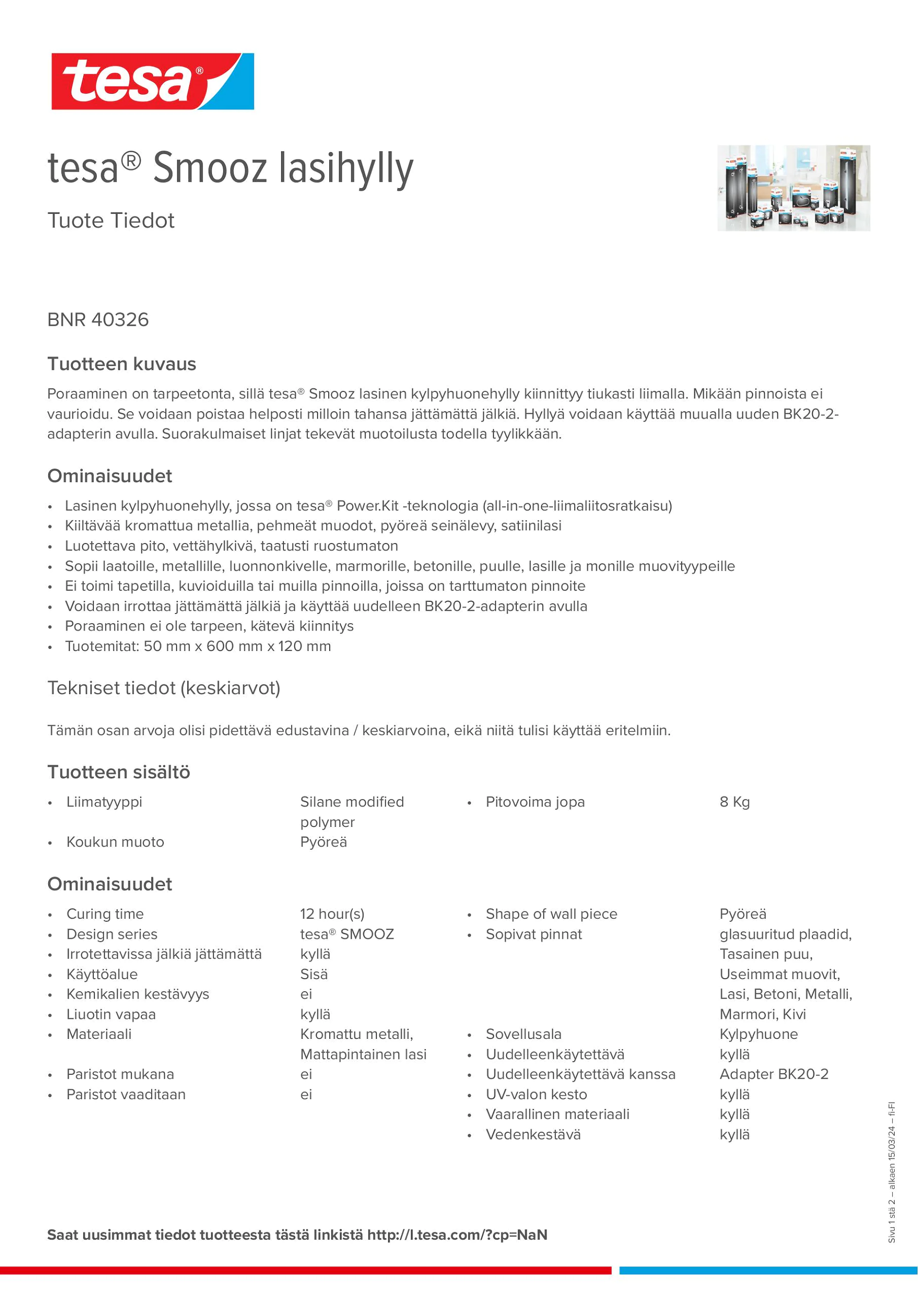 Product information_tesa® 40326_fi-FI