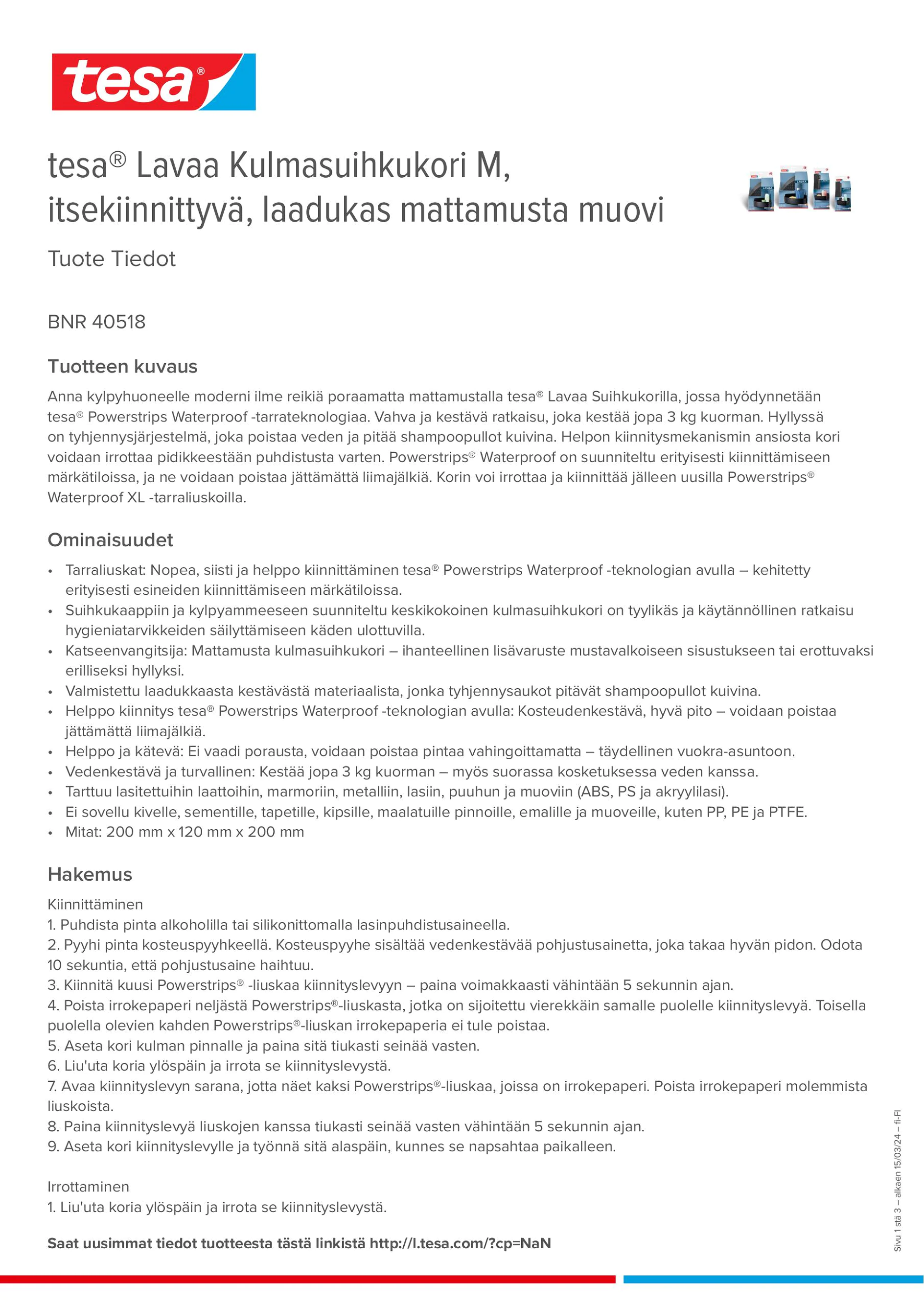 Product information_tesa® 40518_fi-FI