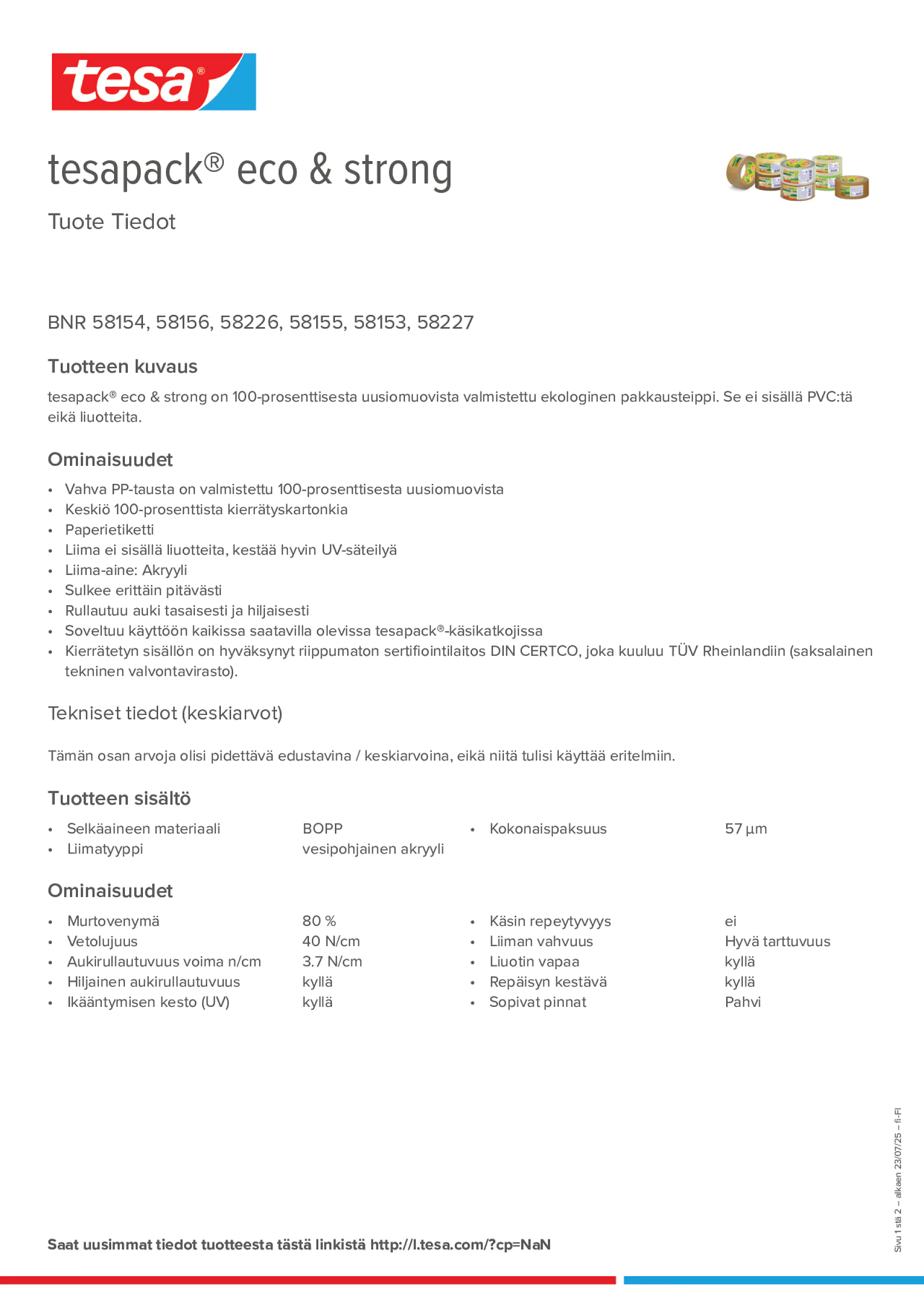 Product information_tesapack® 58154_fi-FI