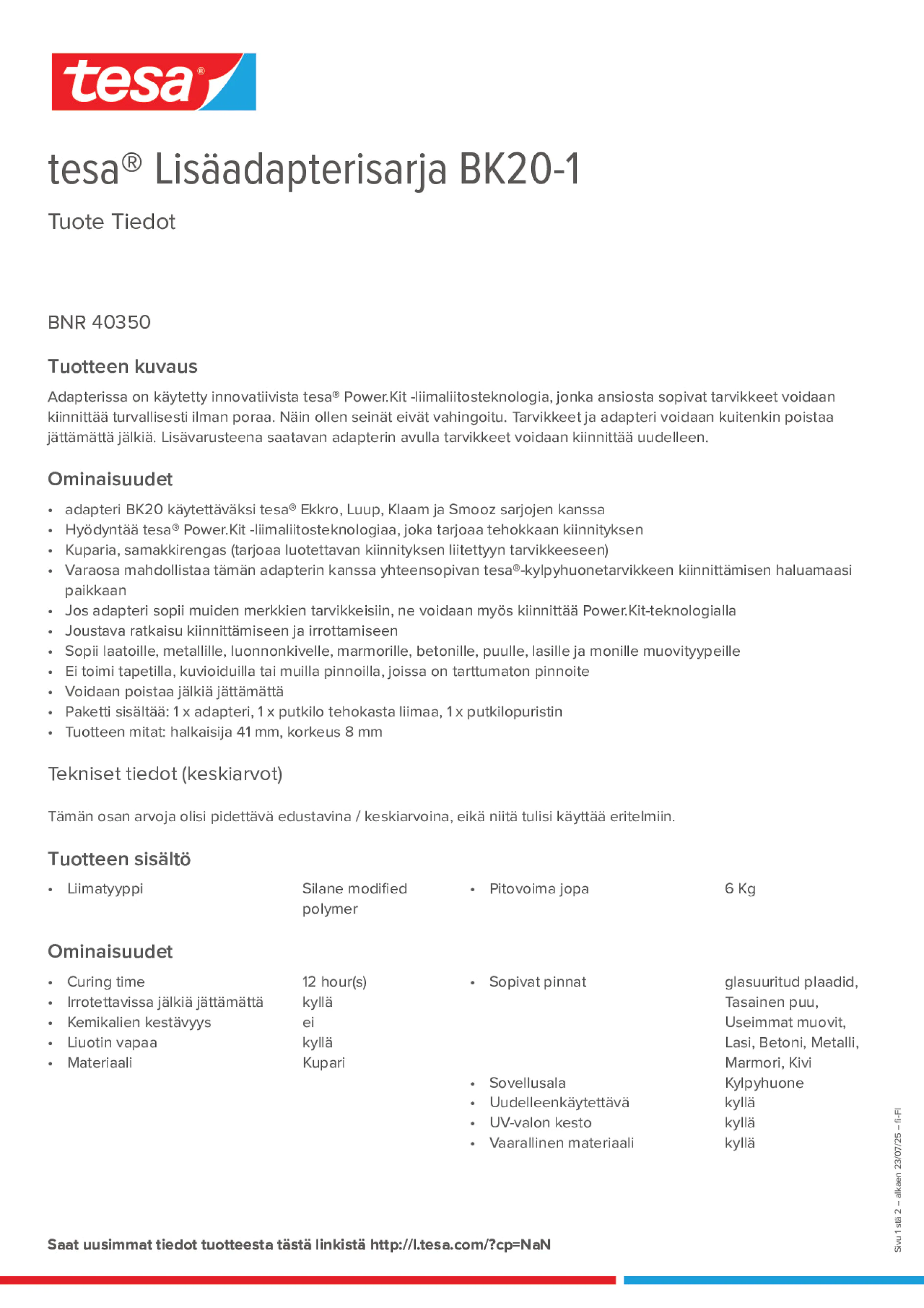 Product information_tesa® 40350_fi-FI