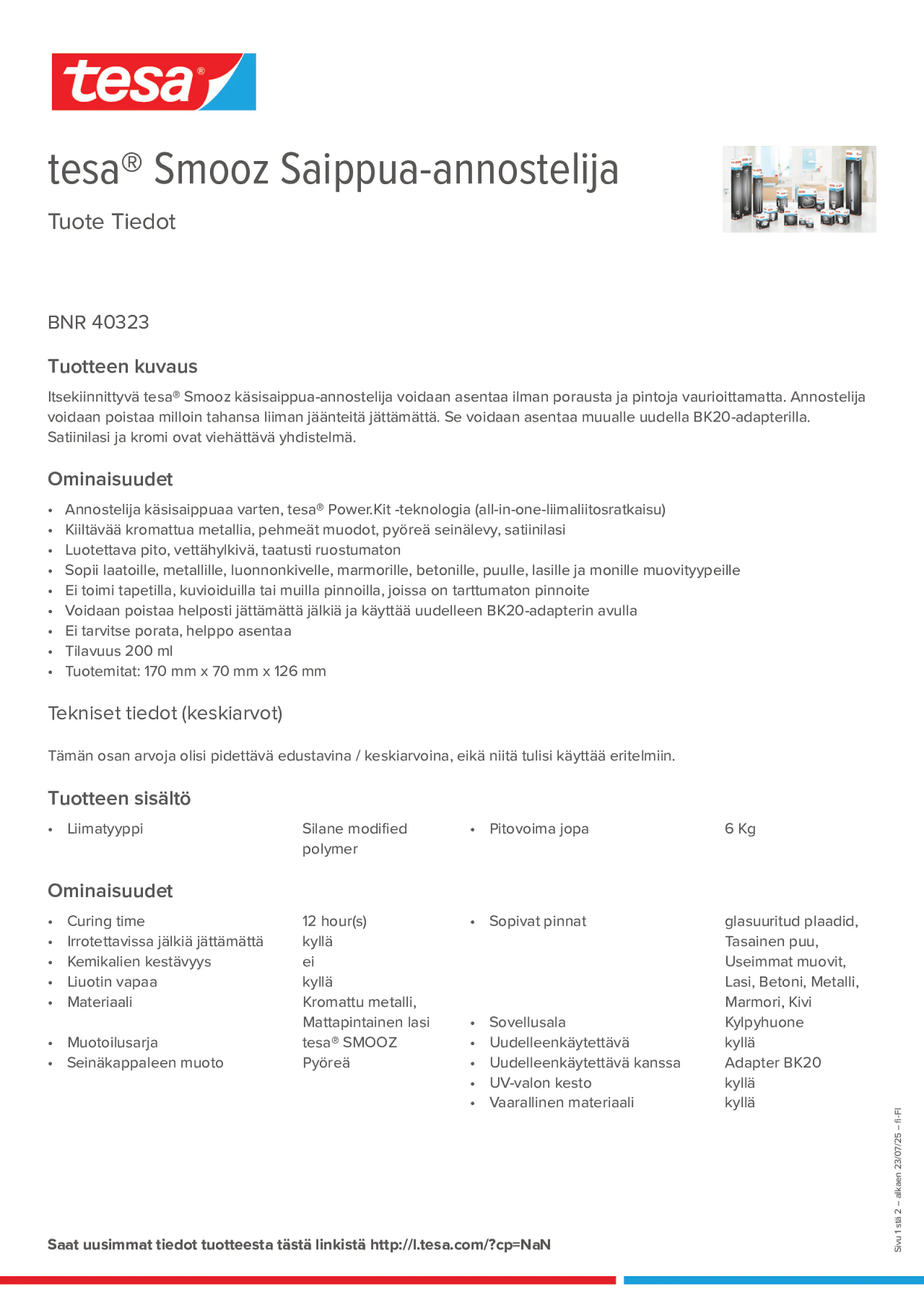 Product information_tesa® 40323_fi-FI